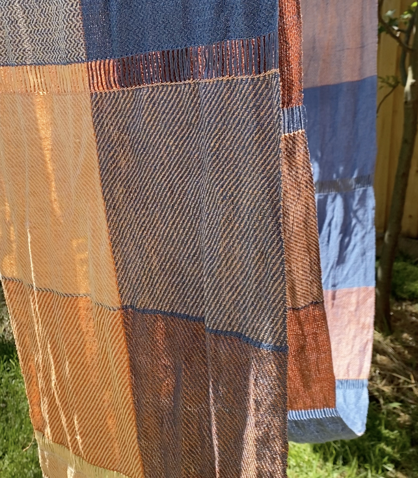 Why is my handwoven cloth stiff?