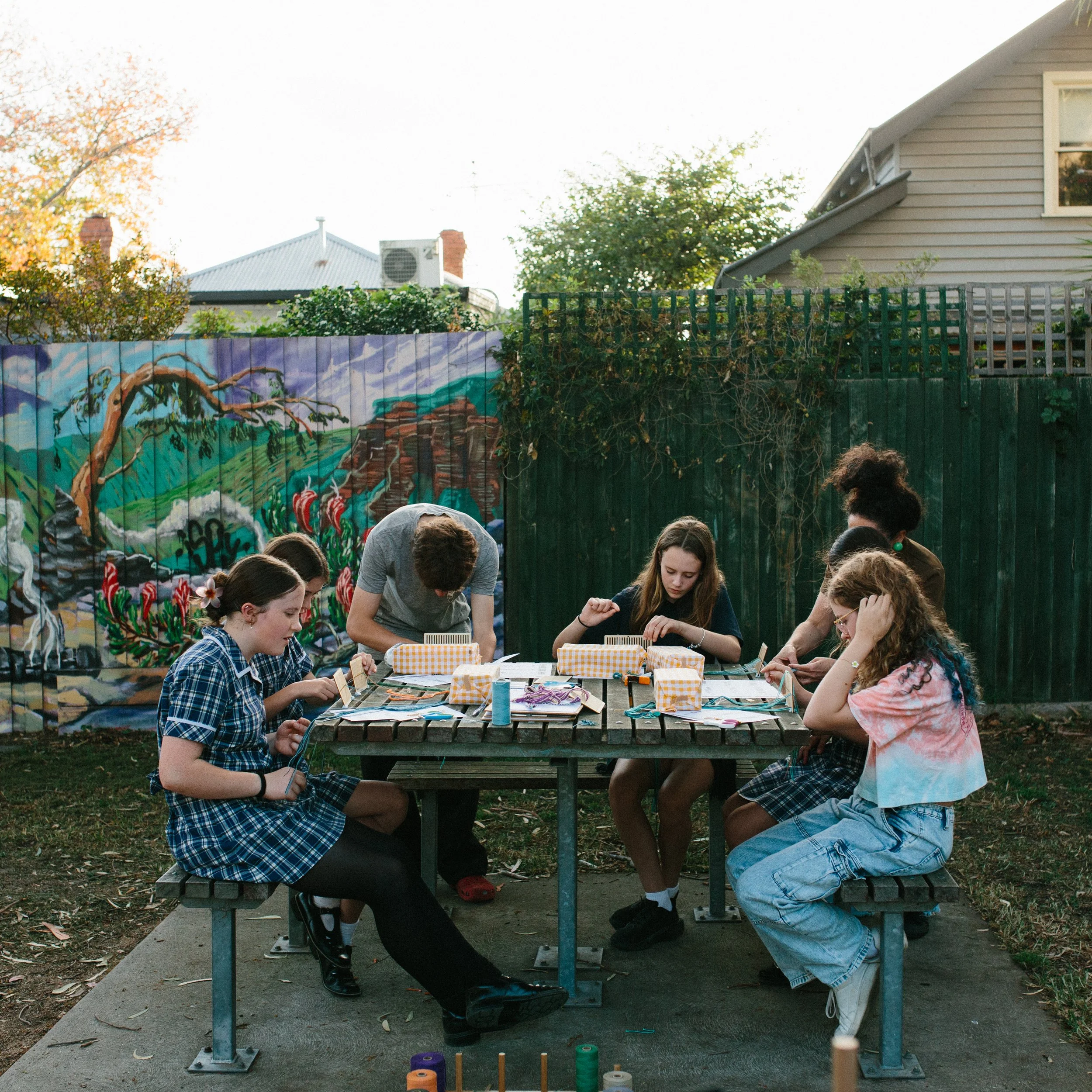Weaving for Teens - School Holiday Workshop - Weave Your Own Shoelaces