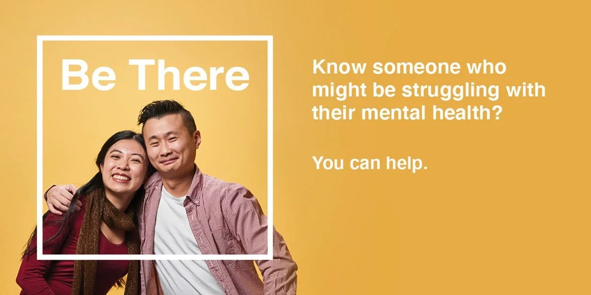 Resource! Earn a "Be There" Mental Health Certificate