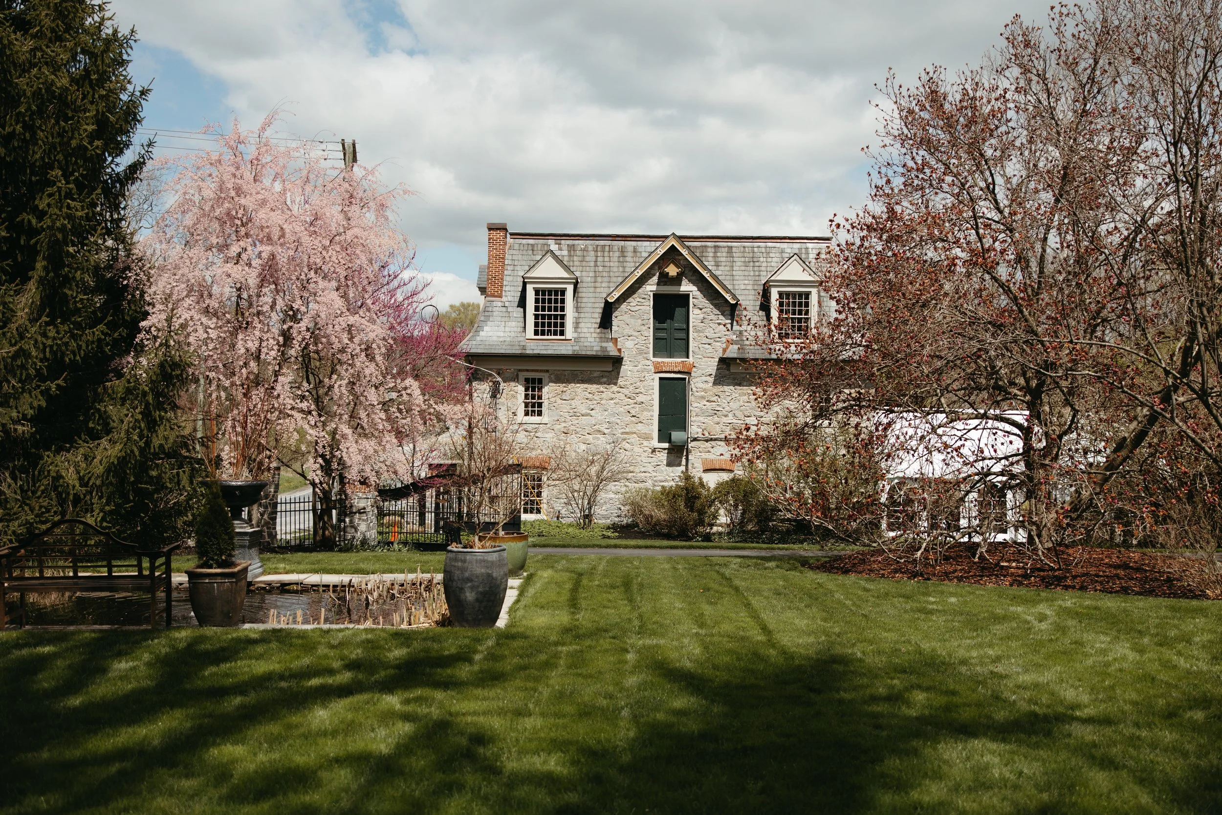 A Garden Wedding Venue in York County, PA: Stone Mill Inn Estate &amp; Gardens