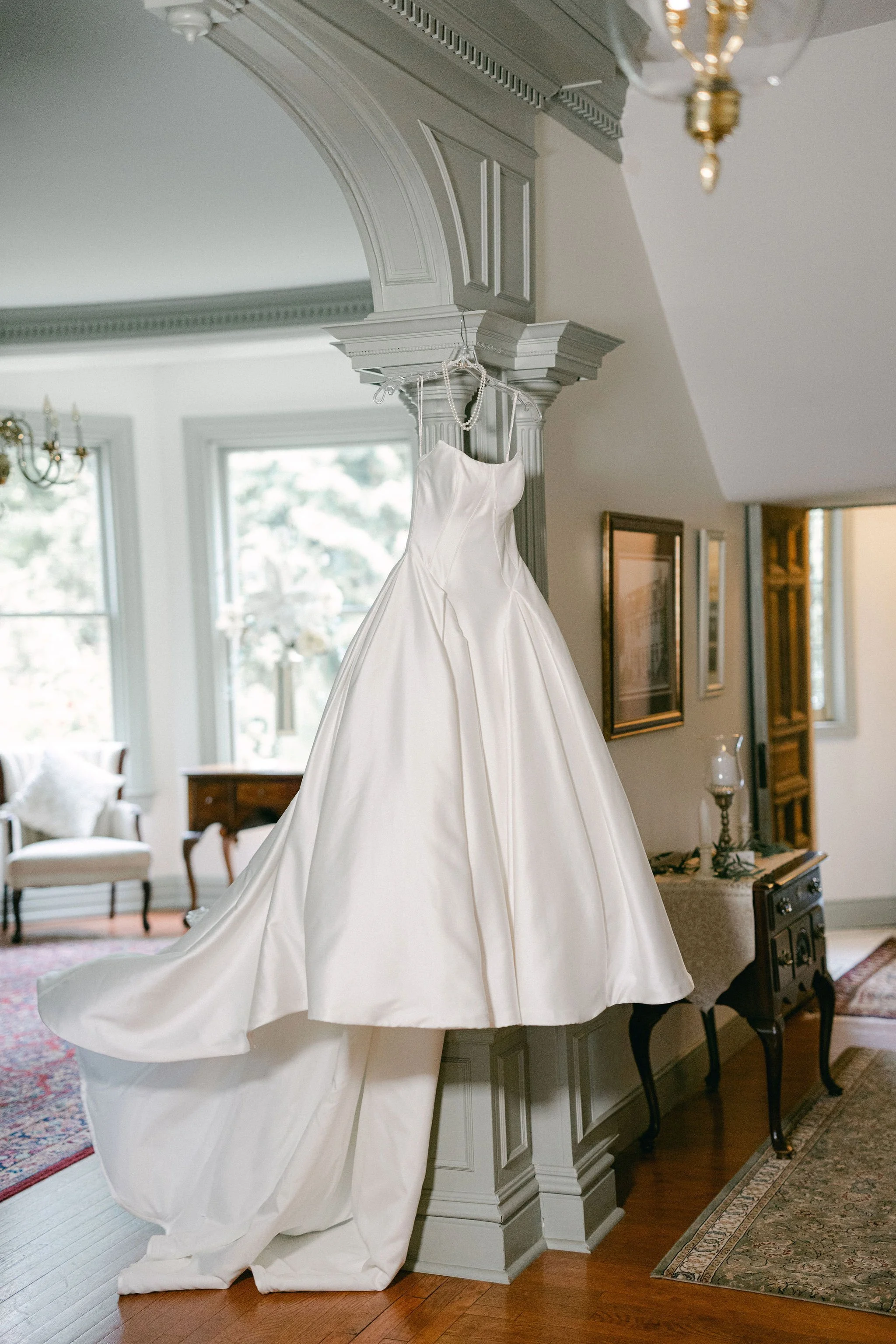wedding dress details