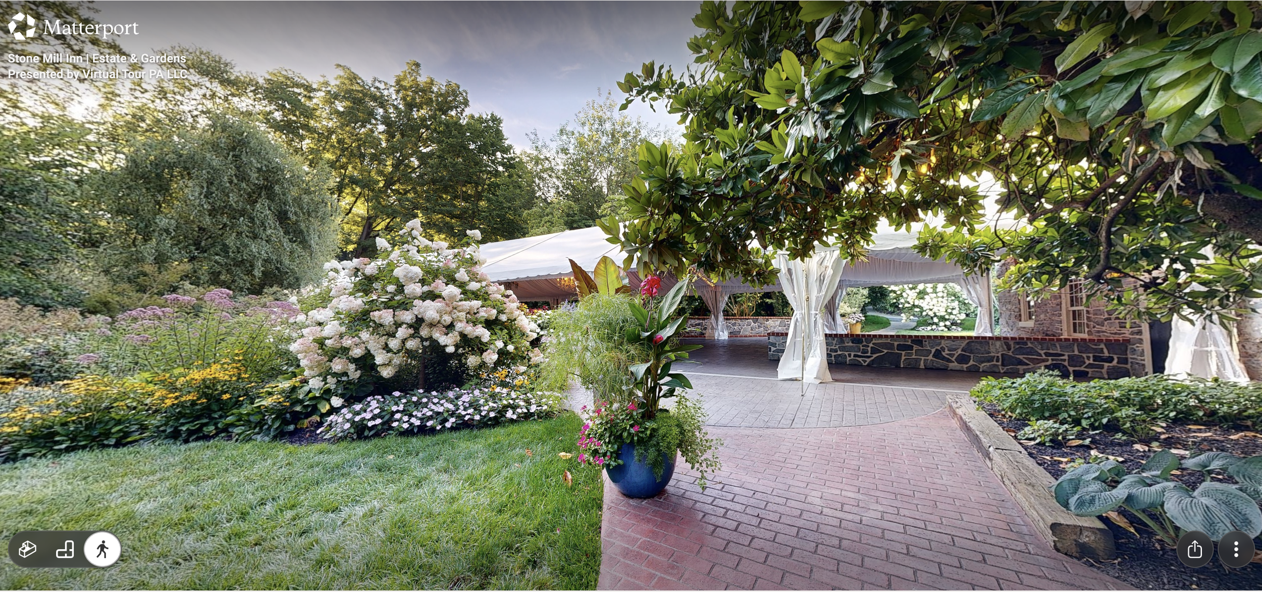 Virtual tour of gardens