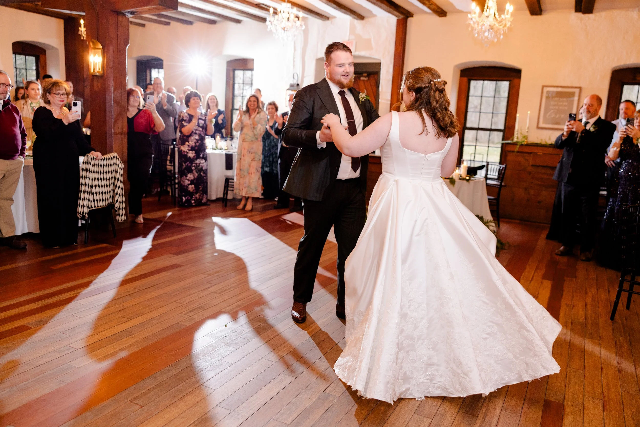 Reception inside the Mill at Stone Mill Inn