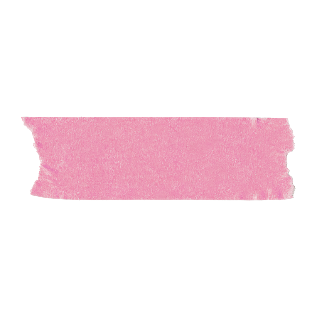 Pink tape on a black background.