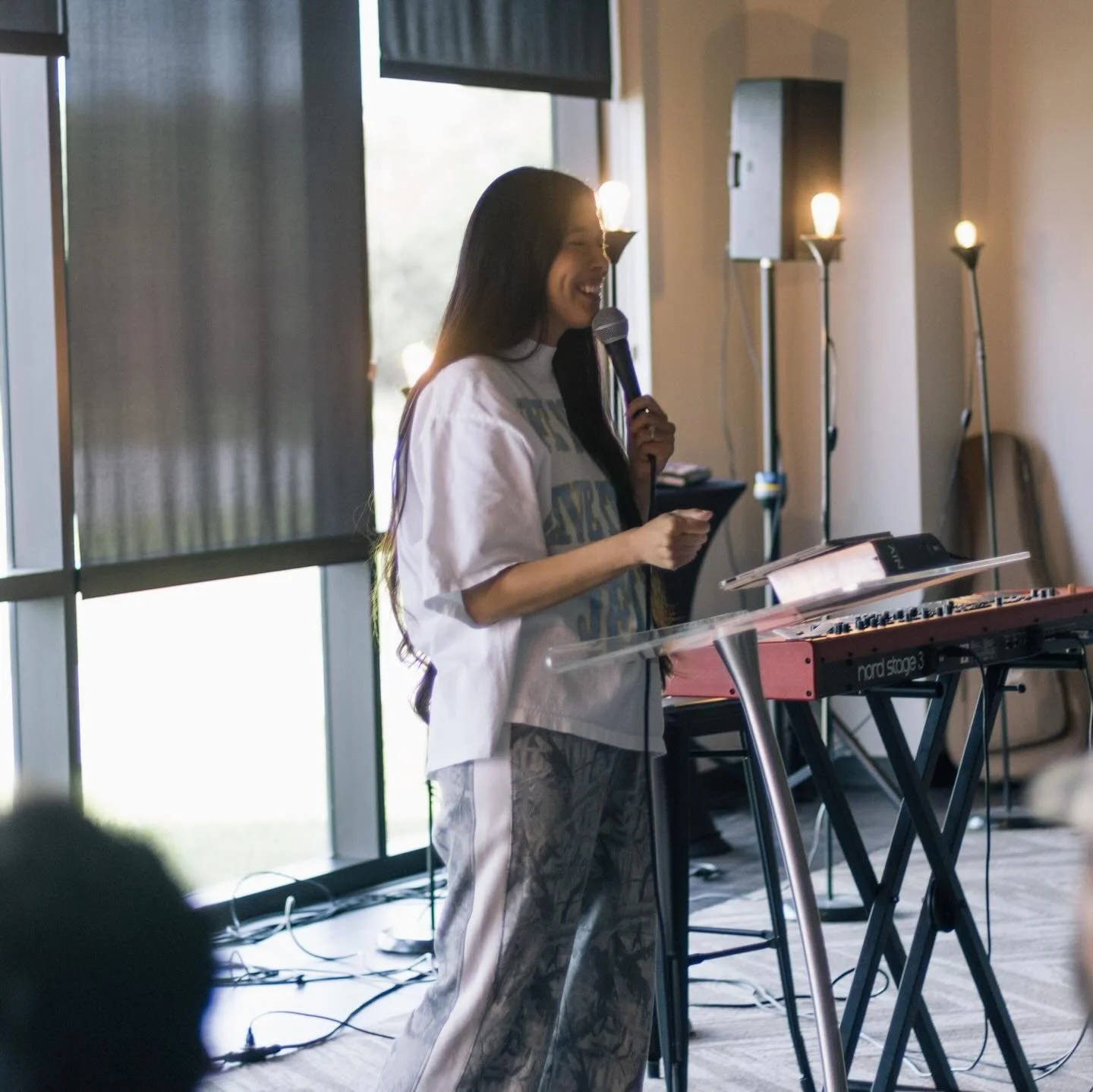 We got to hear an amazing word from Pastor Mel about setting boundaries and not allowing foxes into our land (iykyk 🤷&zwj;♂️)!