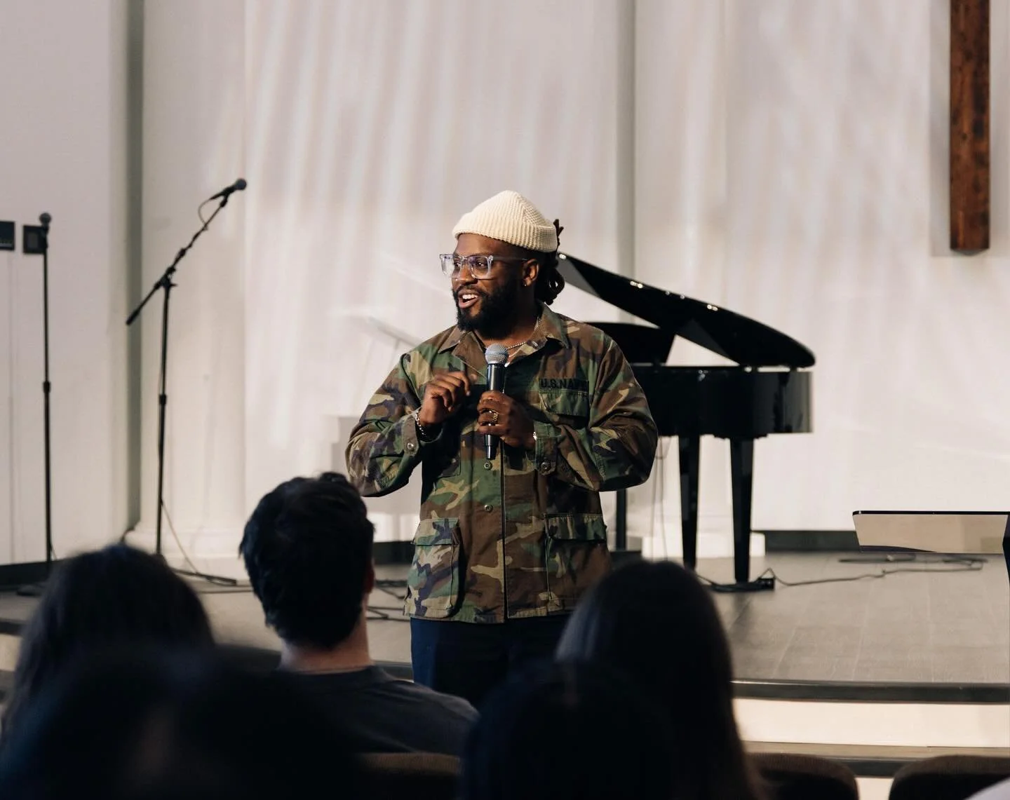 Can’t stop thinking about Pastor Devante Tidwell’s message in GLC chapel! Two weeks ago, he preached about growth and vulnerability!