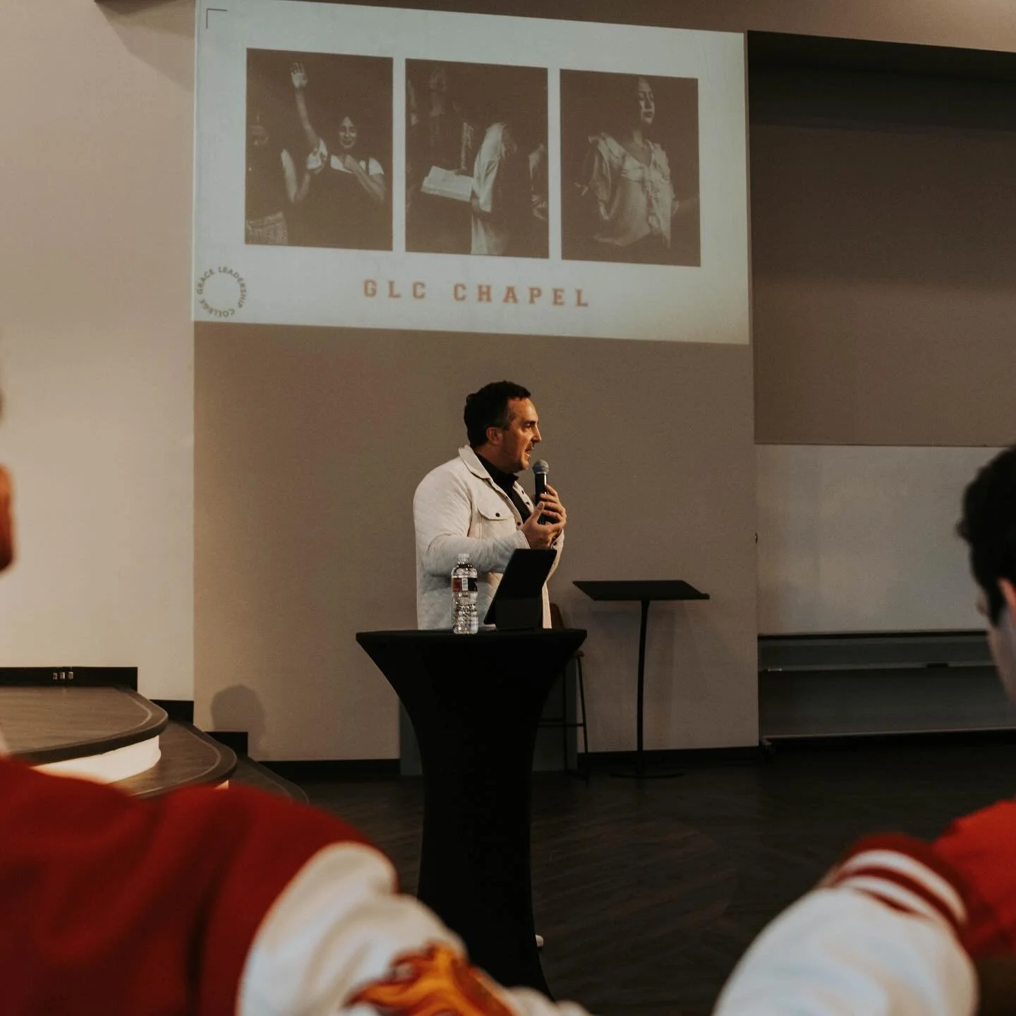 We got to hear a great message from Dr. Steve Saccone, the vice president of SEU Ministry Networks, about comparison and how it relates to our calling yesterday! Such a powerful message!