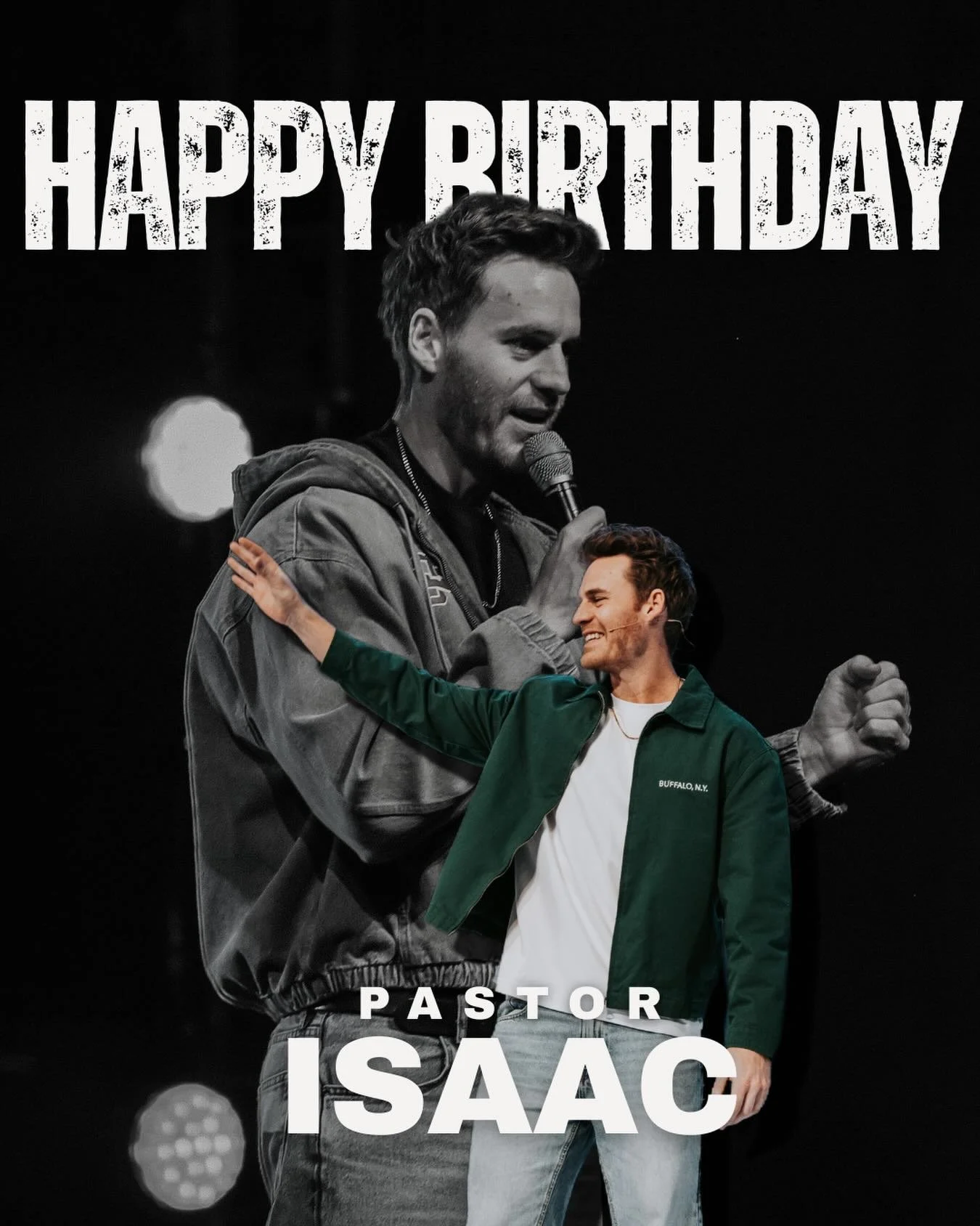 Happy Birthday Pastor Isaac!
Thank you for not only your leadership but for being a creator of the culture we all know and love. You show what a leader worth following looks like. 🥳