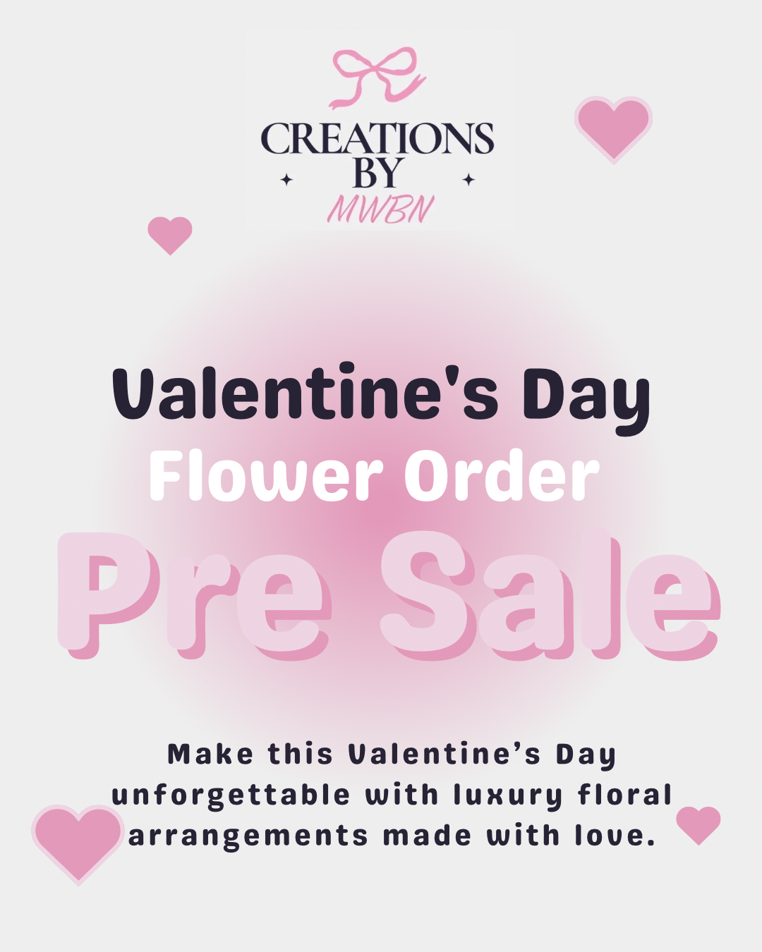 Valentine's Day Money Bouquet Pre-Sale  (Deposit)