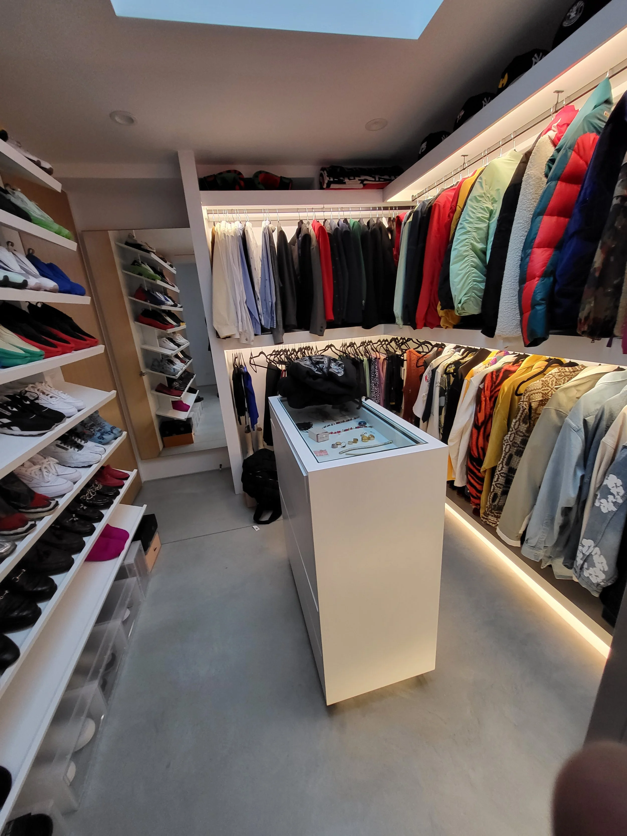 Custom Walk in Closet