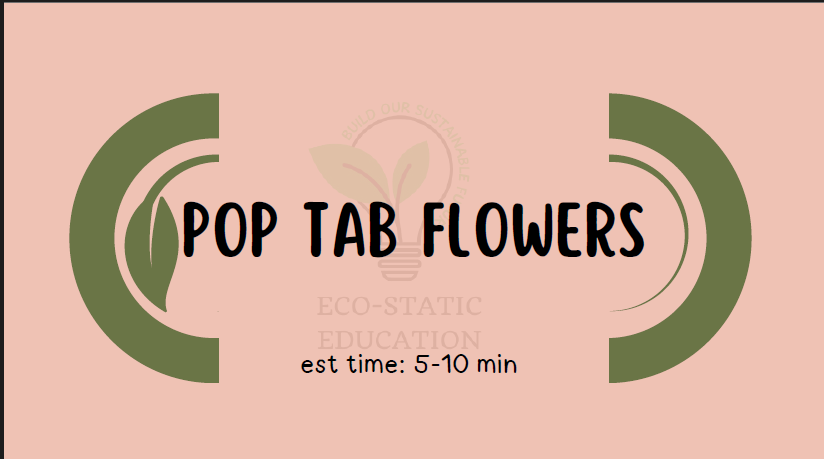 Pop Tab Sunflowers
