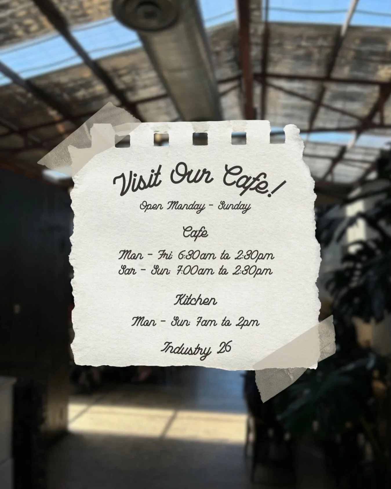 Now being an award winning coffee cafe, it only seems right to go into the new year with new opening hours - giving you more time in the day to grab the best cuppa around 😋 early birds, we&rsquo;ve got you covered!