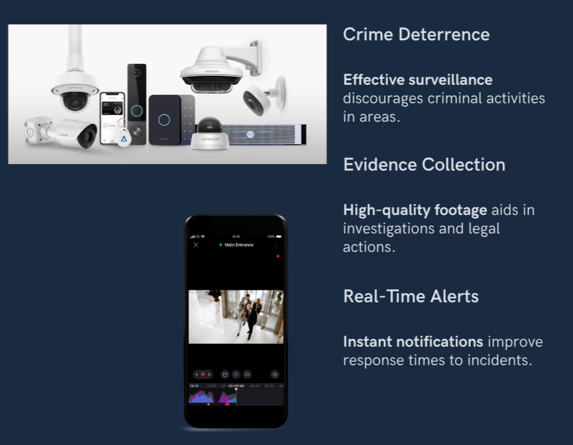 A modern building with wooden and stone exterior, situated on rolling green hills with snow-capped mountains in the background.