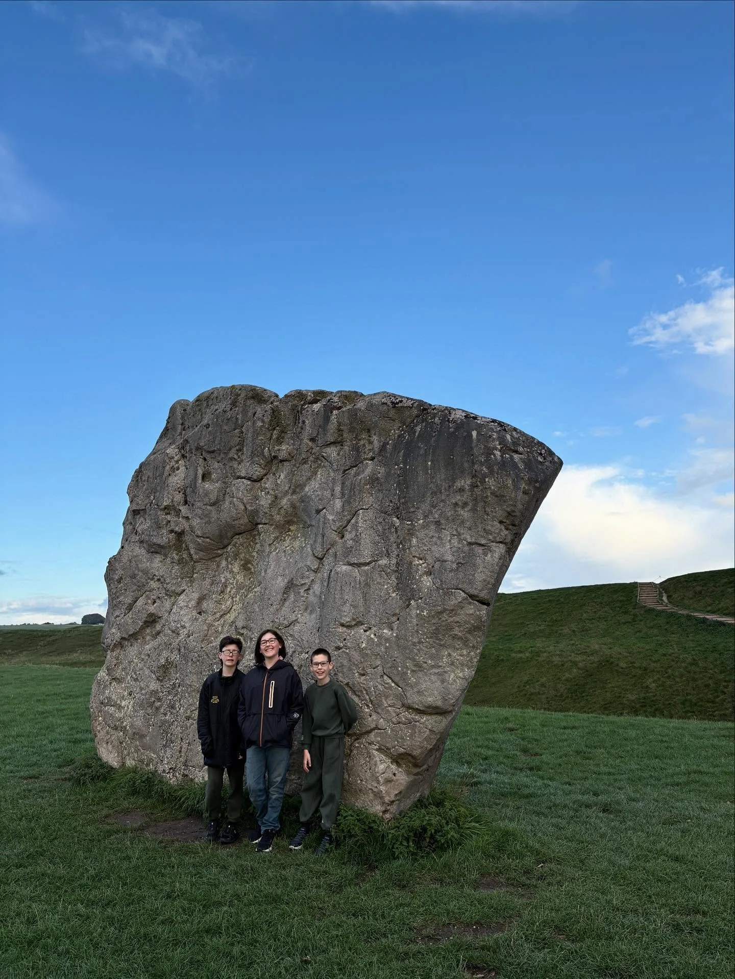 Bath/Marlborough/Cotswolds, England:

Cute dogs
Meeting old friends
Kittens
Amazing art
Avebury Henge
Beans on toast
Telephone booths
Adorable English town
Traditional clothing in Bath
Gorgeous buildings
250th anniversary Jane Austen 
Indiana Jones
T