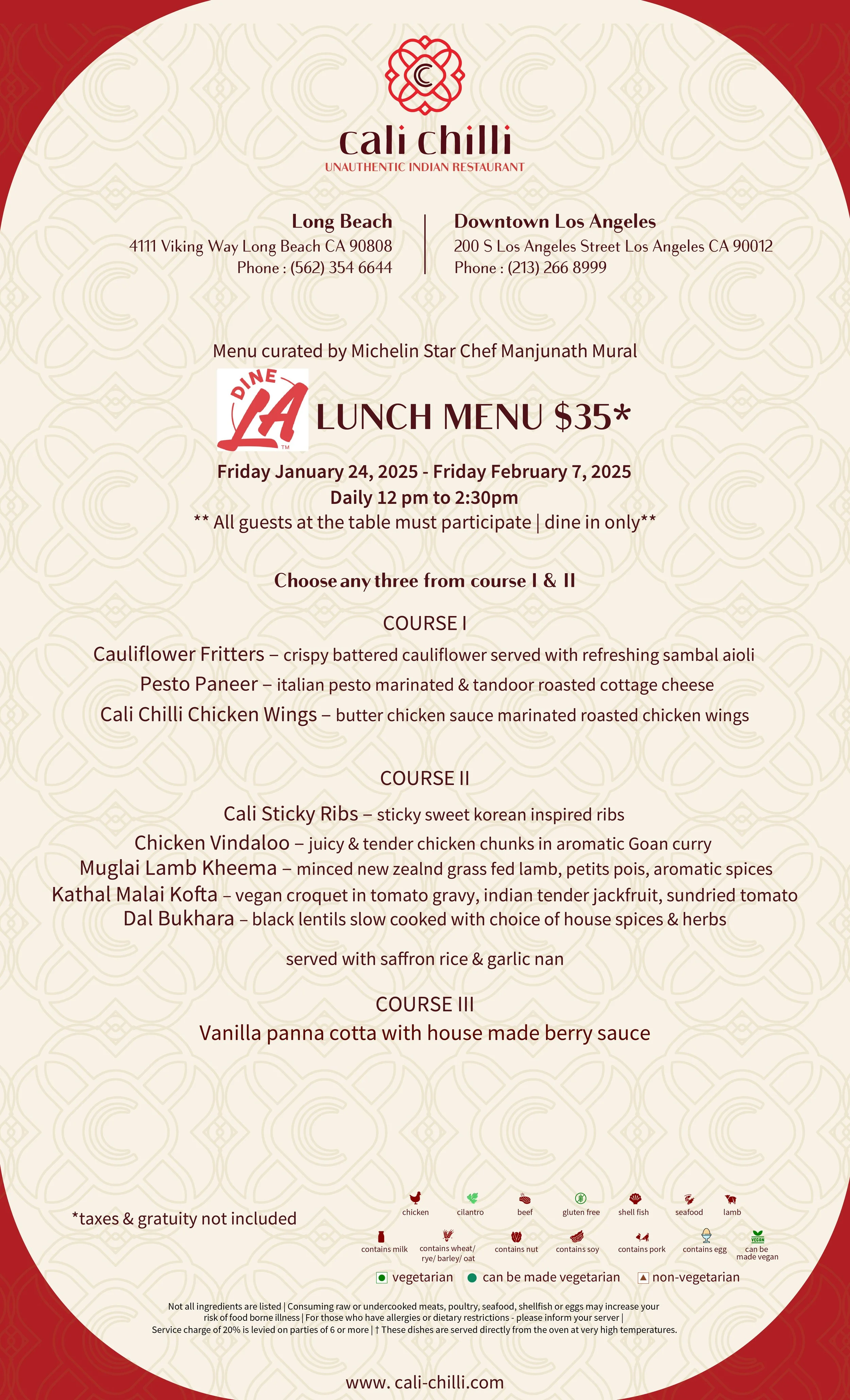 Make a Reservation at Cali Chilli Downtown LA Enjoy Delicious Dining