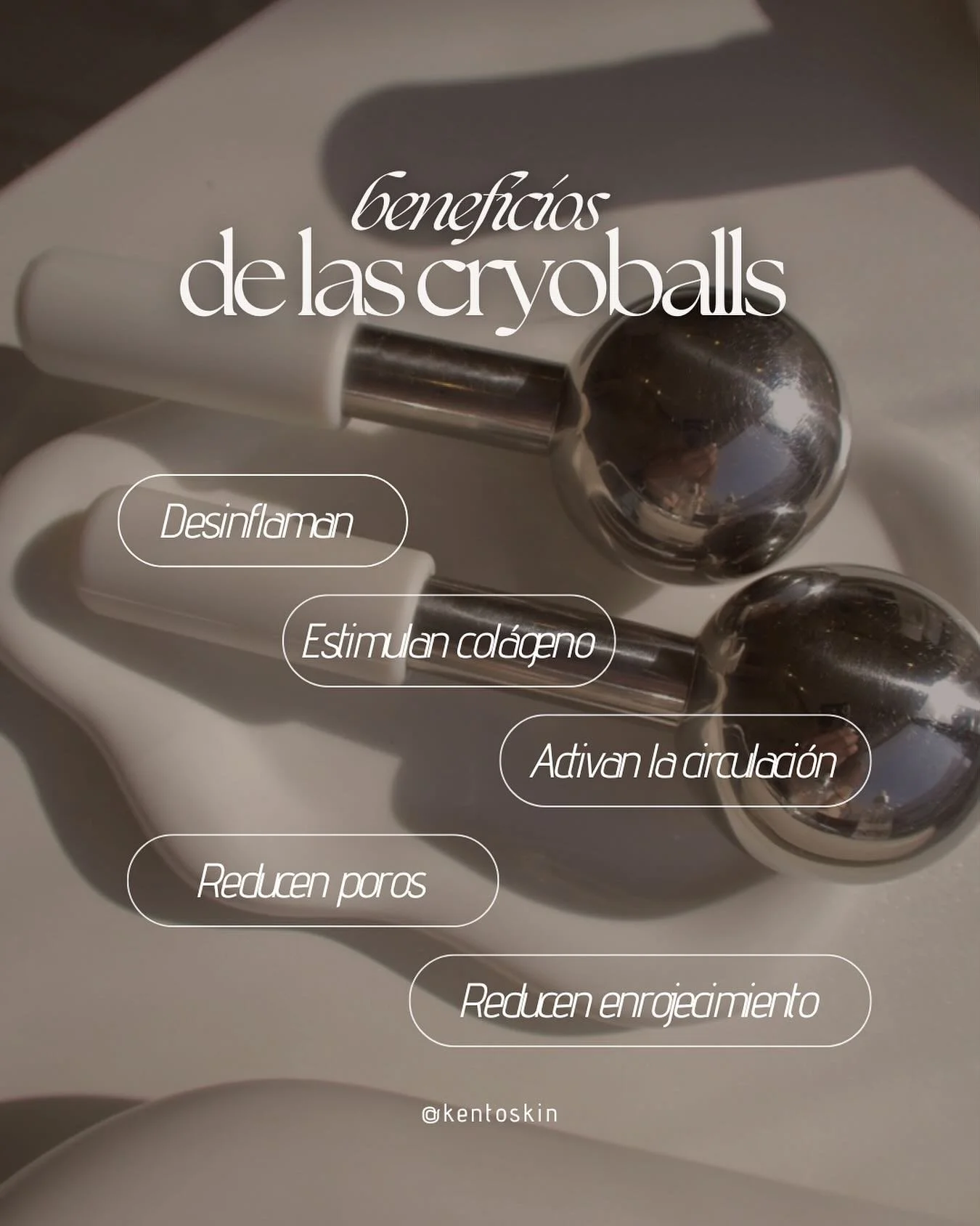 Si no has probado las Cryoballs&hellip; aqu&iacute; tienes una raz&oacute;n: desinflaman, activan la circulaci&oacute;n y dejan tu piel radiante.

&iexcl;Ven a KENTŌ y reserva tu cita! V&iacute;a WhatsApp ‪+52 56 5701 0735‬, v&iacute;a web kento.com.