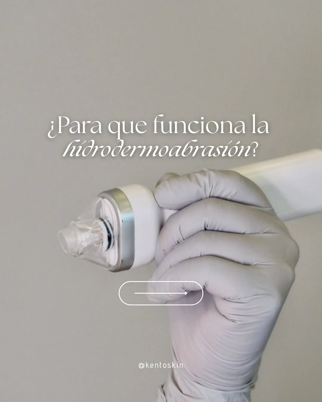 La hidrodermoabrasi&oacute;n es un protocolo dise&ntilde;ado para ofrecer un resultado &uacute;nico en la piel de cada paciente.
✨ Exfolia suavemente
✨ Succiona impurezas
✨ Hidrata y nutre en profundidad

&iexcl;Ven a KENTŌ y reserva tu cita! V&iacut