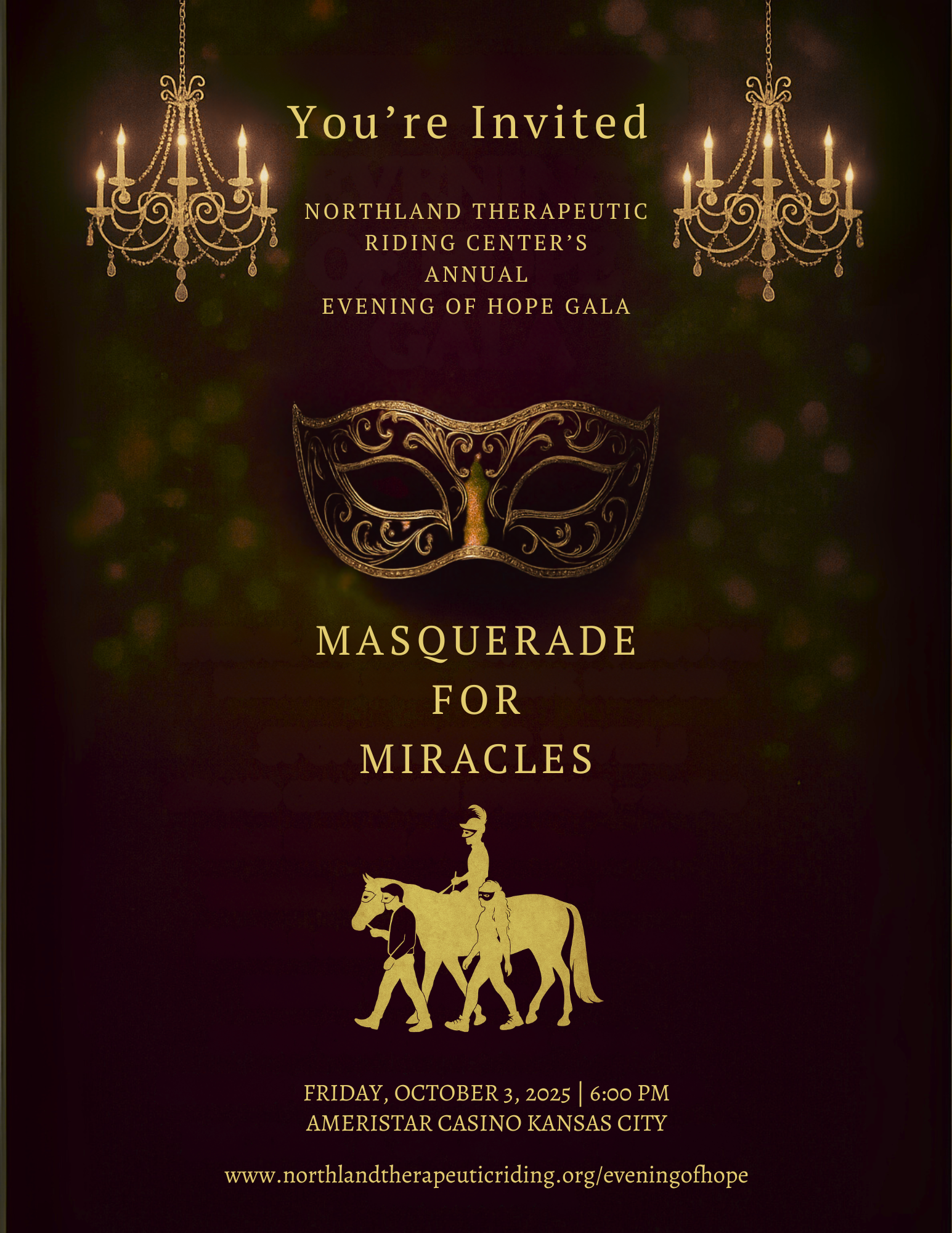Evening of Hope- Masquerade for Miracles