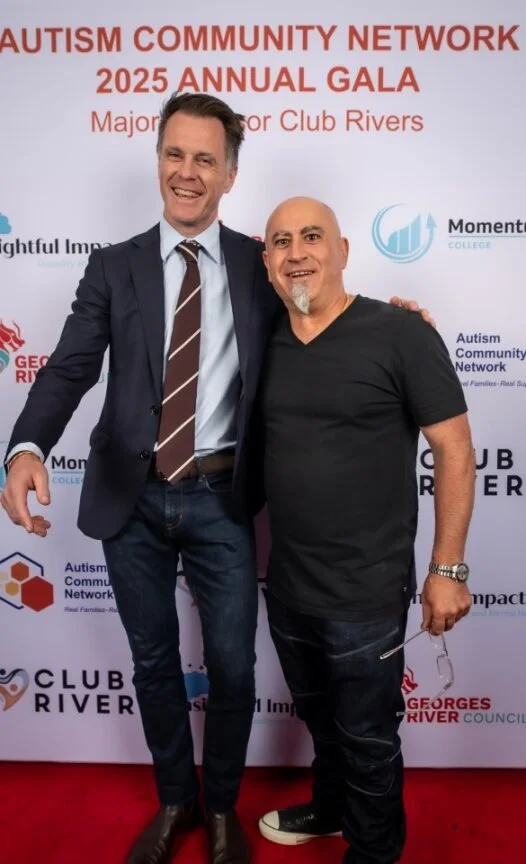 Premier Chris Minns with George Loupis.jpg