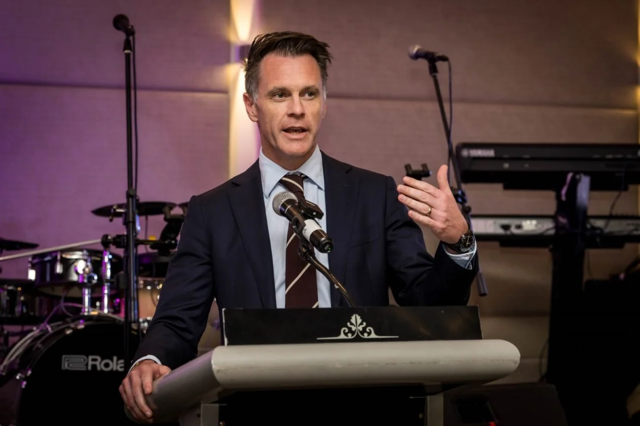 Premier Chris Minns speaking.jpg