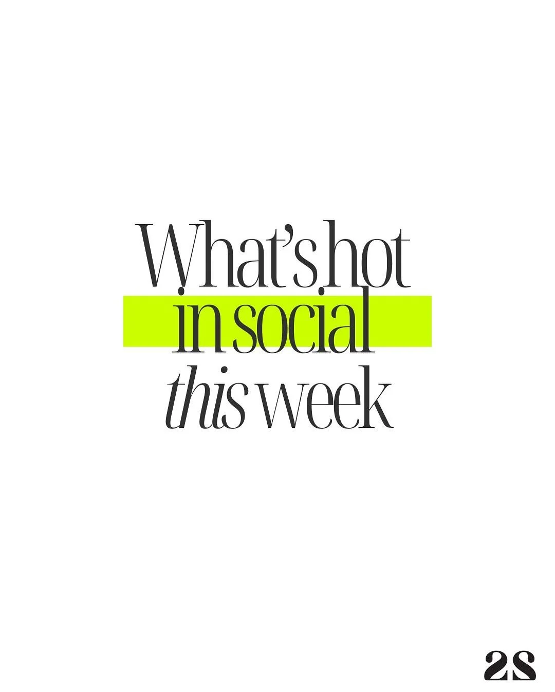 Breaking down what&rsquo;s hot on the internet this week so you don&rsquo;t have to scroll for it &mdash; from Facebook&rsquo;s video shakeup to TikTok&rsquo;s latest community feature.  #2Social
