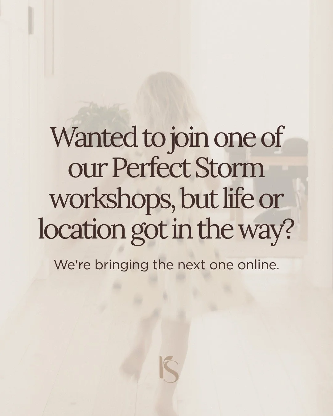 An evening workshop, without having to leave the house 🤍

We know how quickly the evenings fill up when you have kids. Dinner needs doing, someone needs a bath, bedtime takes longer than expected, and getting back out the door isn't always realistic
