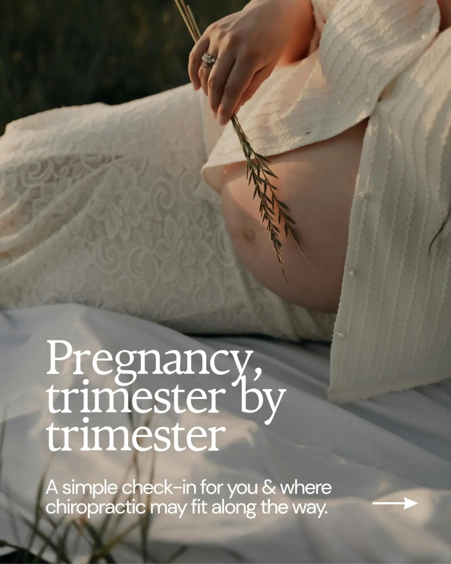 If you&rsquo;re pregnant, you probably already have enough advice coming your way. So consider this a simple check-in rather than another pregnancy to-do list 🌸

If chiropractic is something you&rsquo;re considering, there isn&rsquo;t a particular t