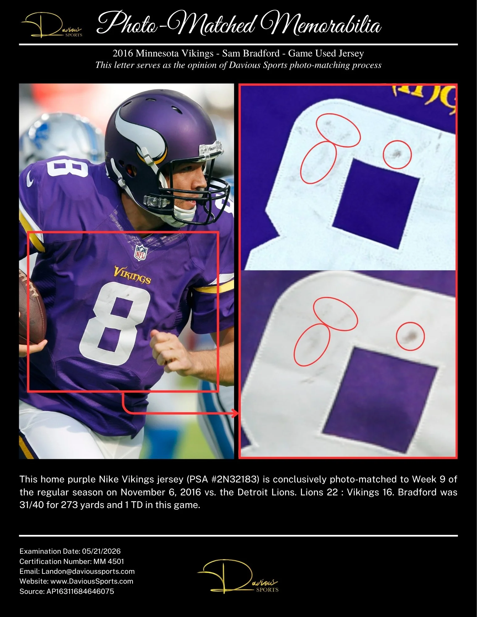 Sam Bradford