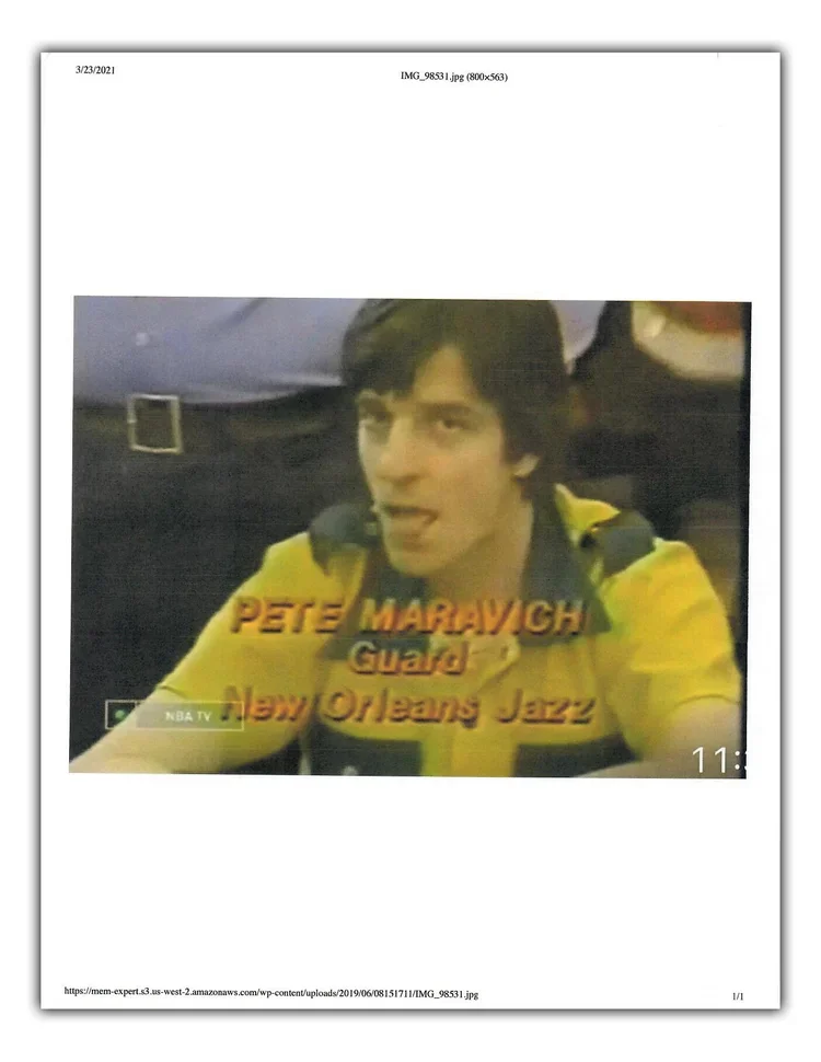 Pistol Pete Maravich