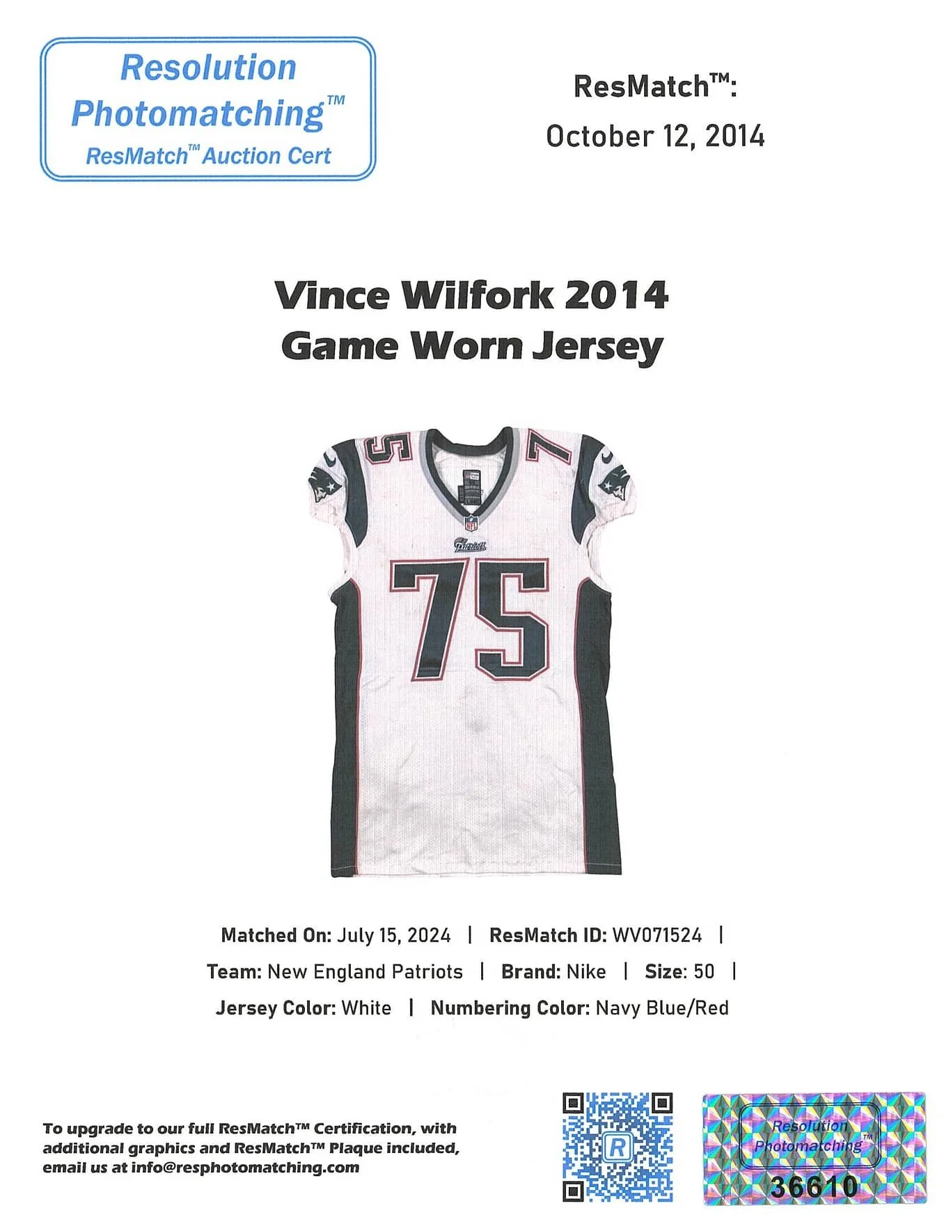 Vince Wilfork