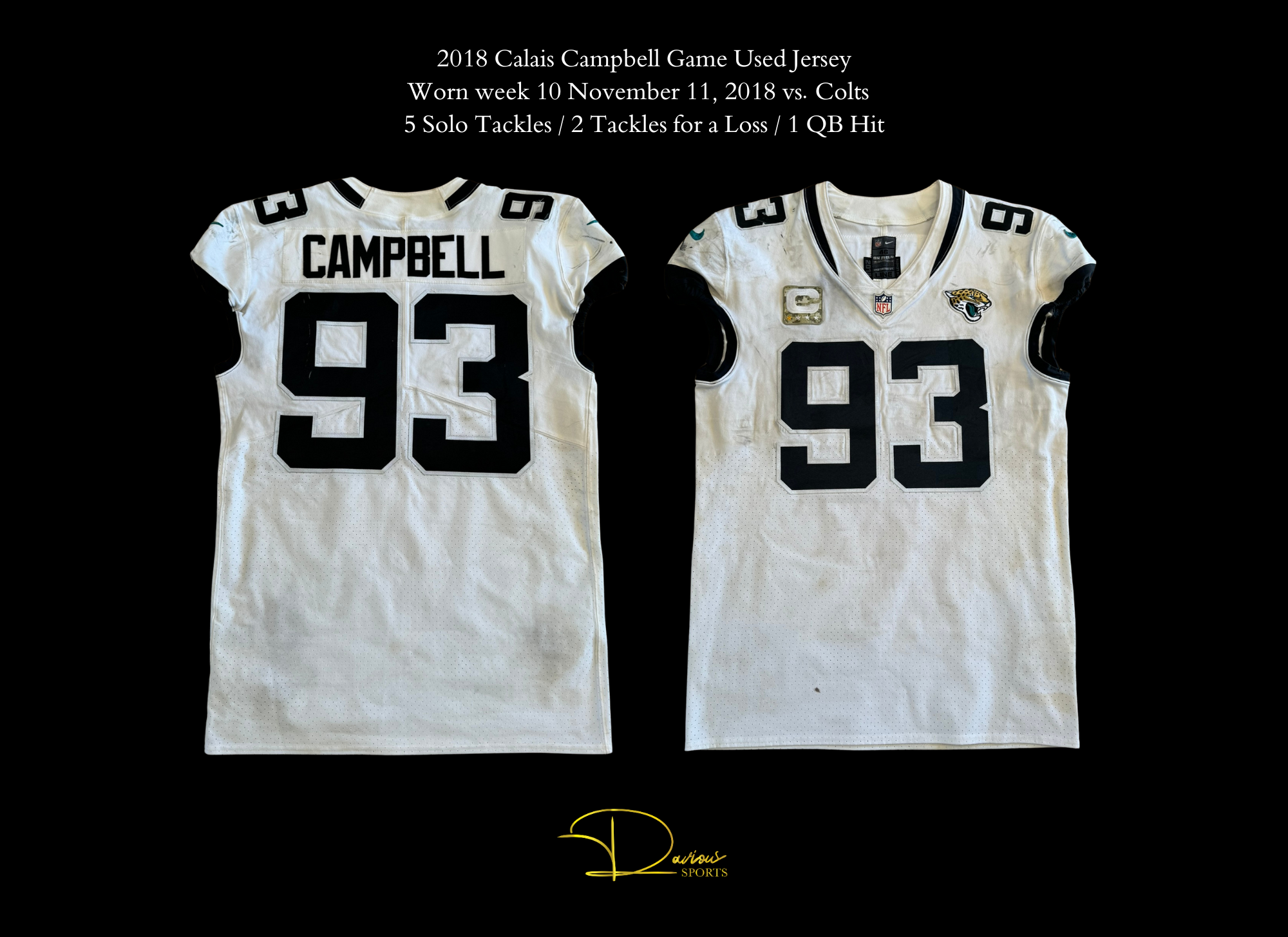 Calais Campbell Front & Back