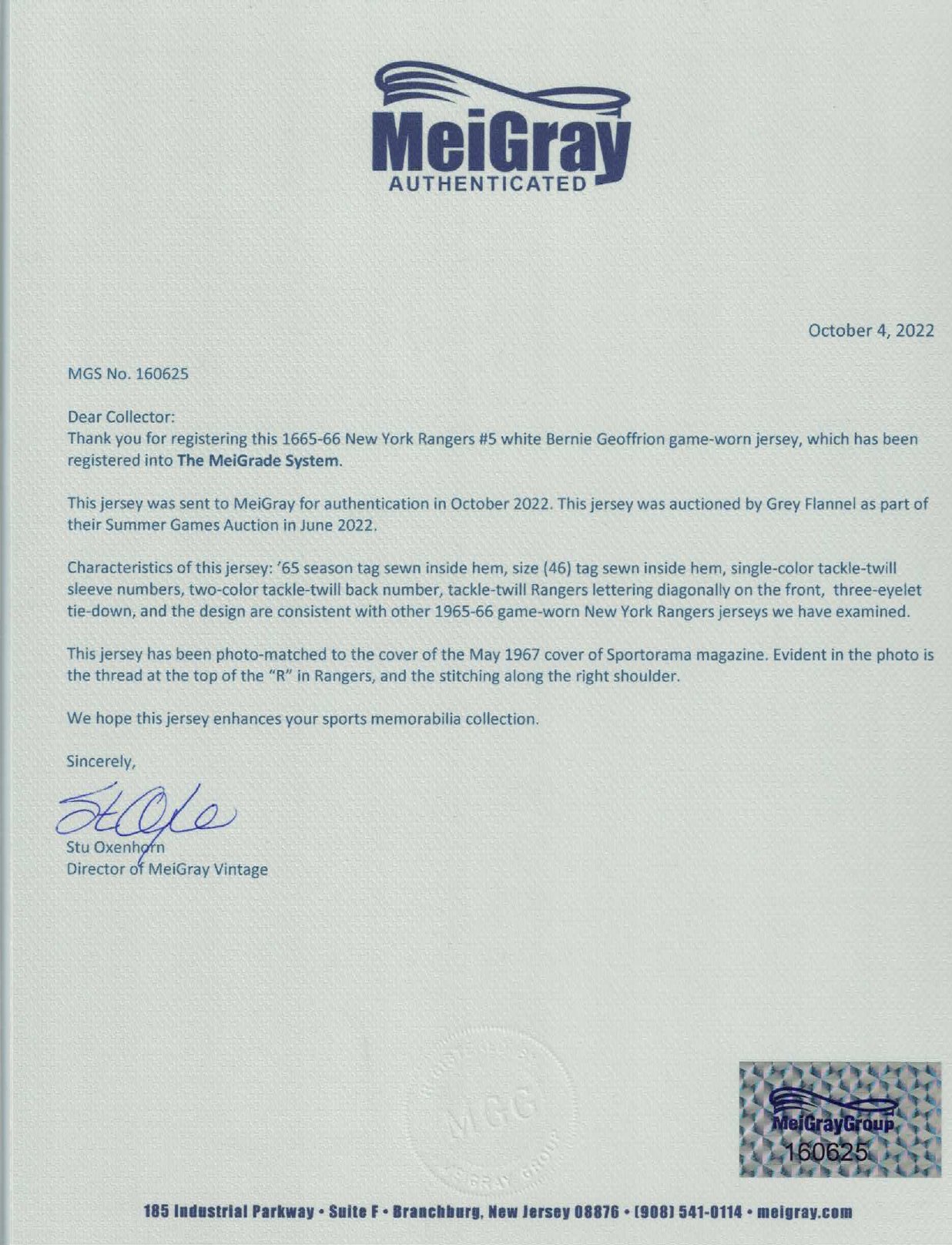 Bernie “Boom Boom” Geoffrion