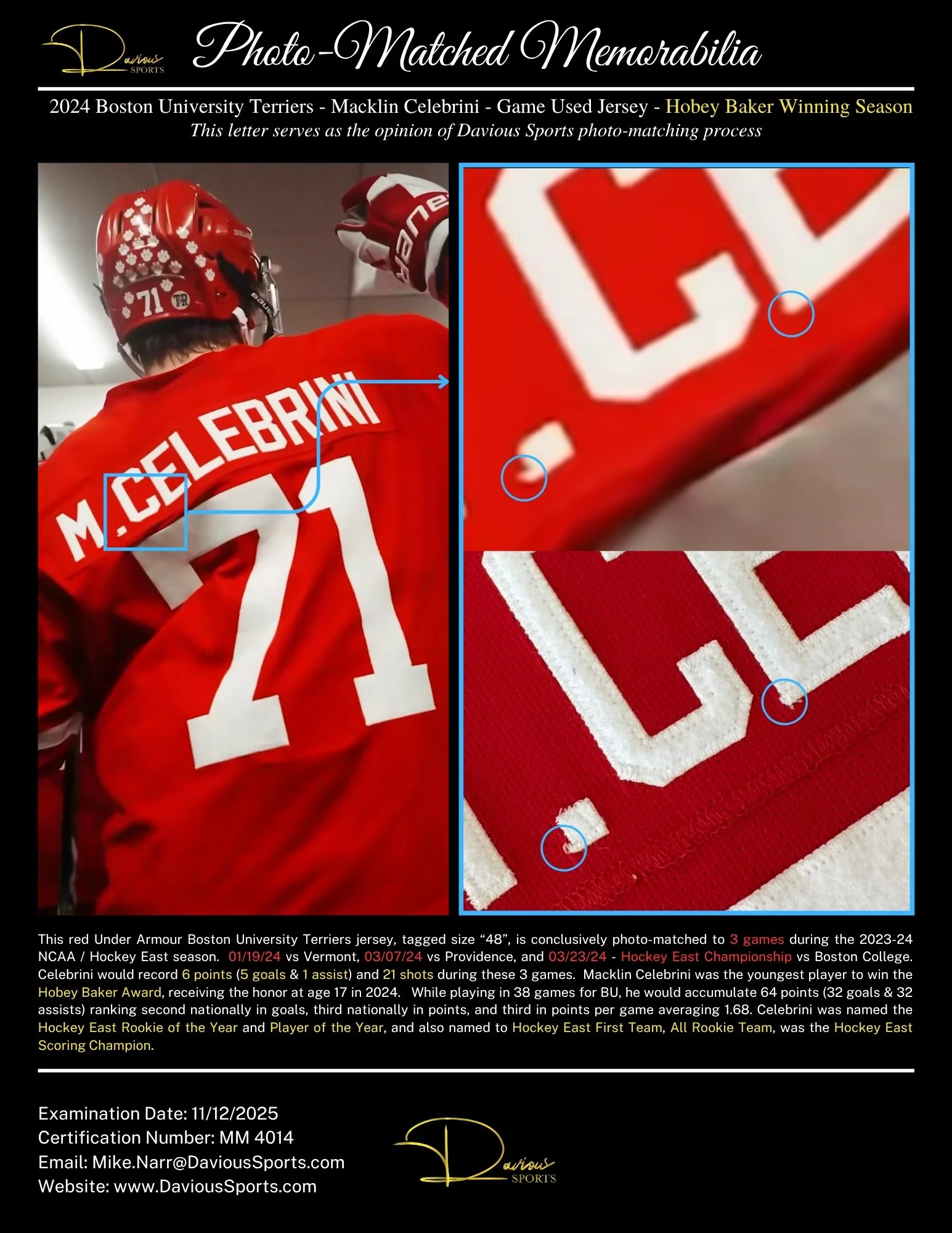 Macklin Celebrini