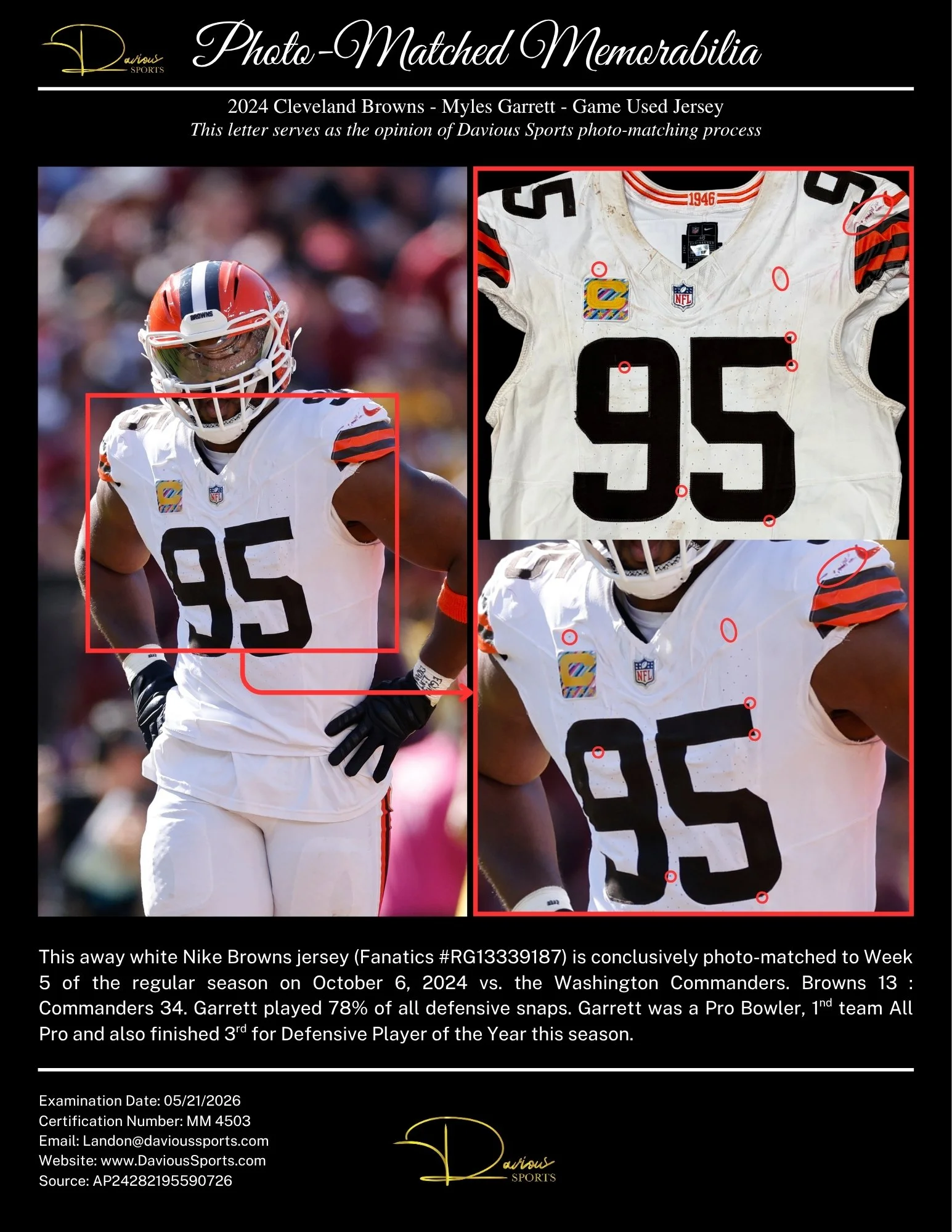 Myles Garrett