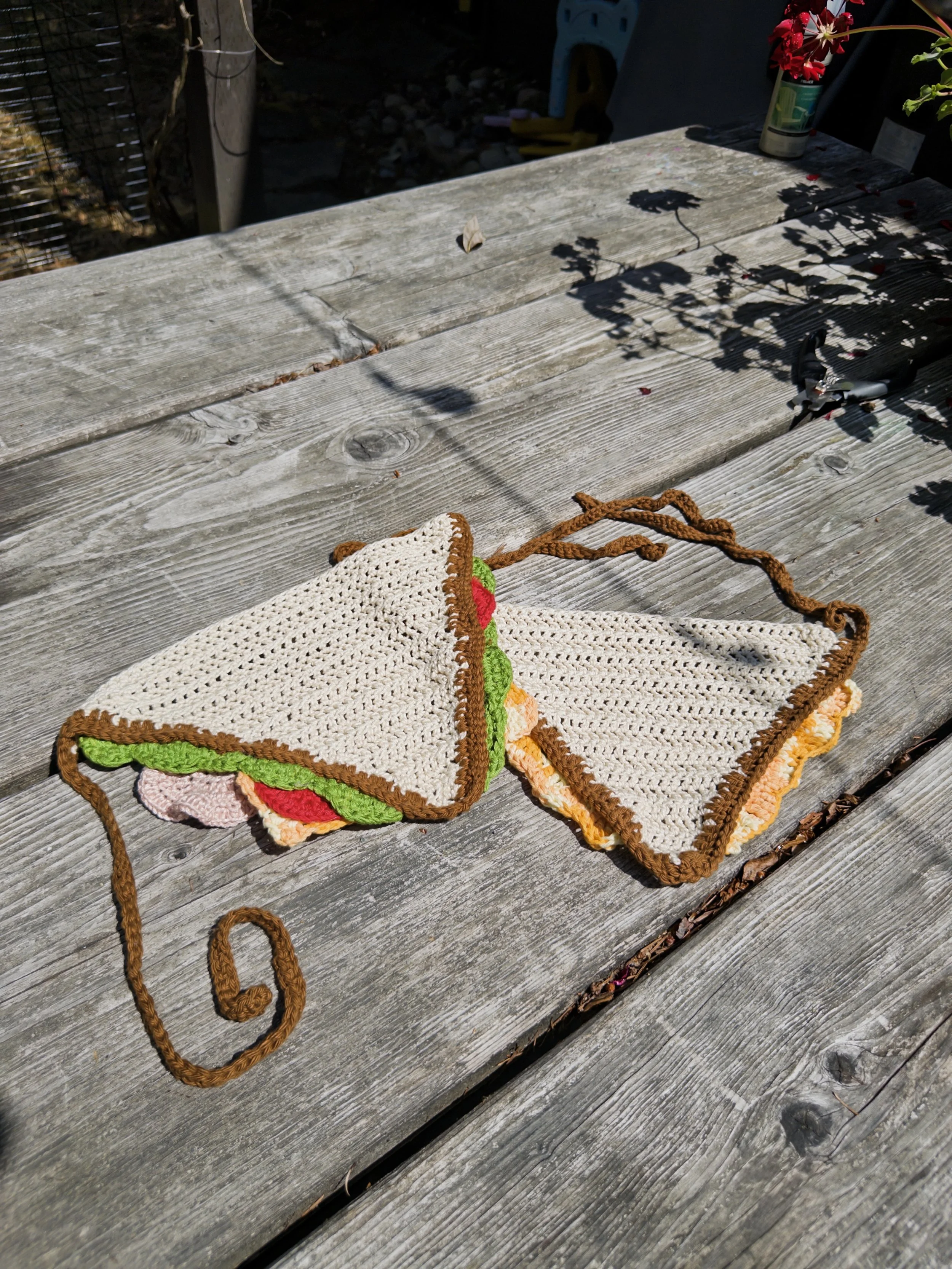Sandwich bandanas (PBJ & Grilled cheese)