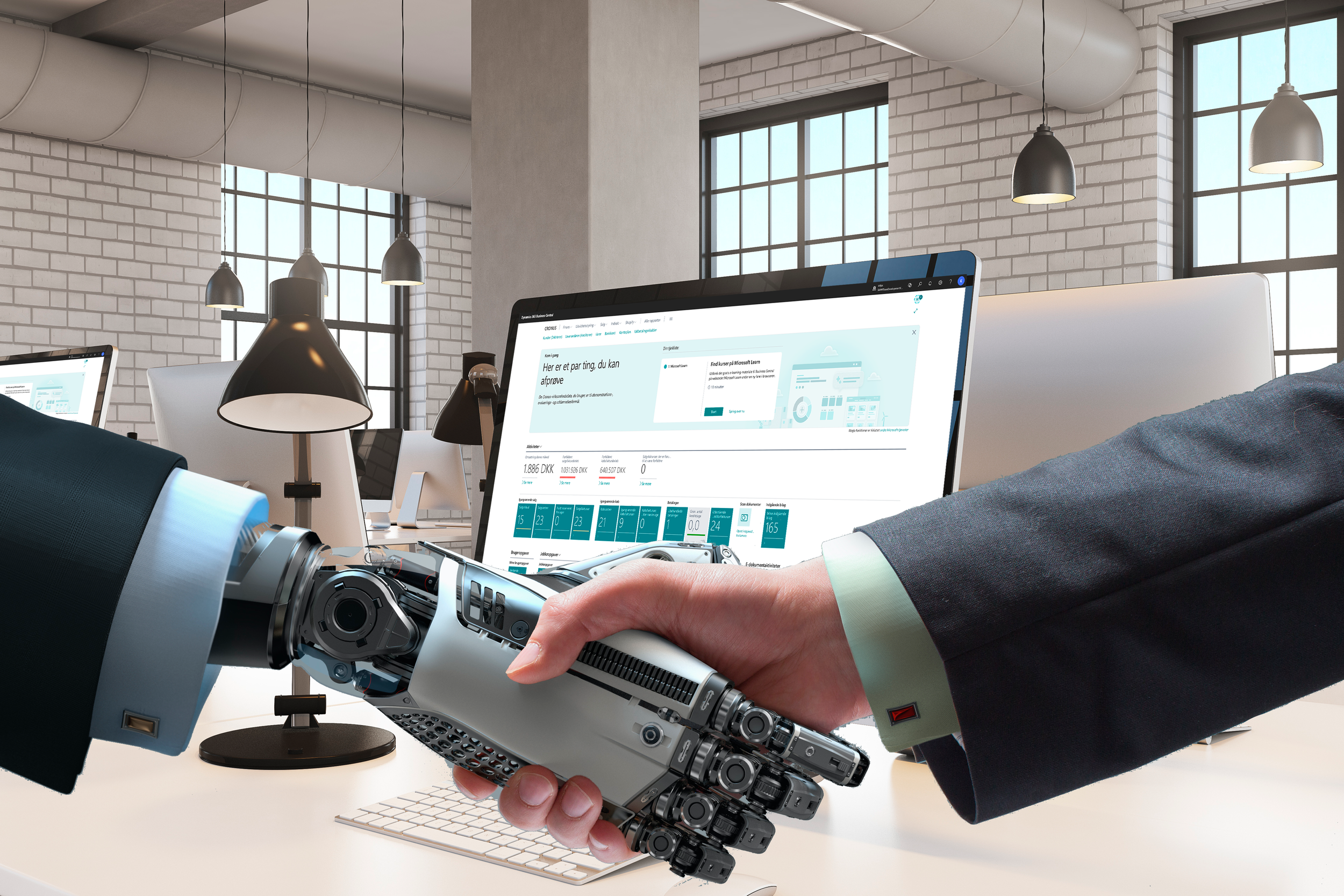 Copilot i Microsoft Dynamics 365 Business Central gør det nemmere end nogensinde at finde data, forstå dine tal og automatisere rutiner, der normalt stjæler din tid.
