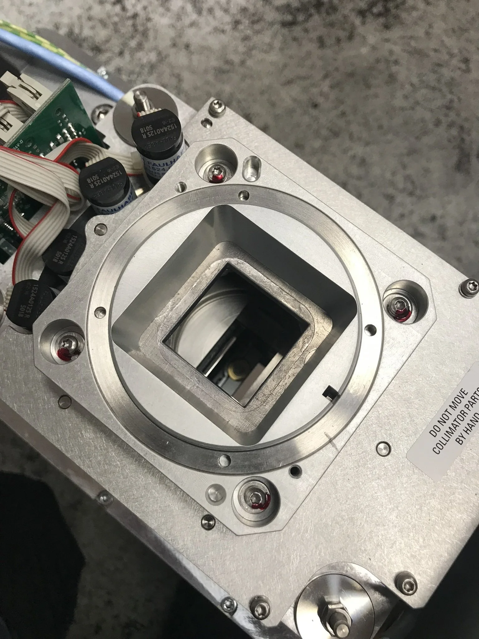 Image of a fluoroscopic collimator