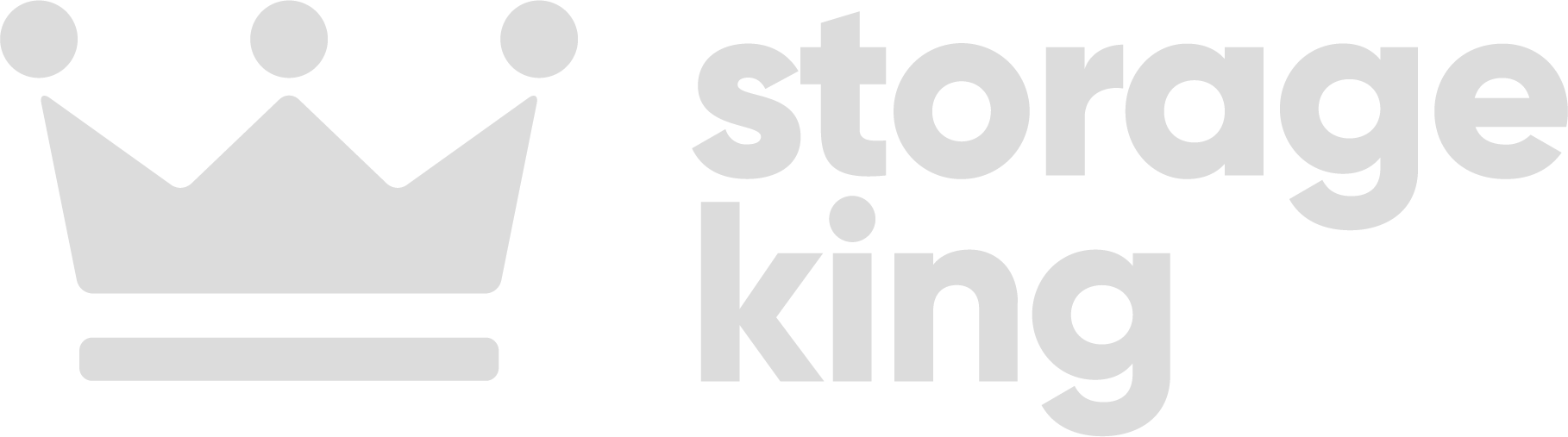 Storage King logo.