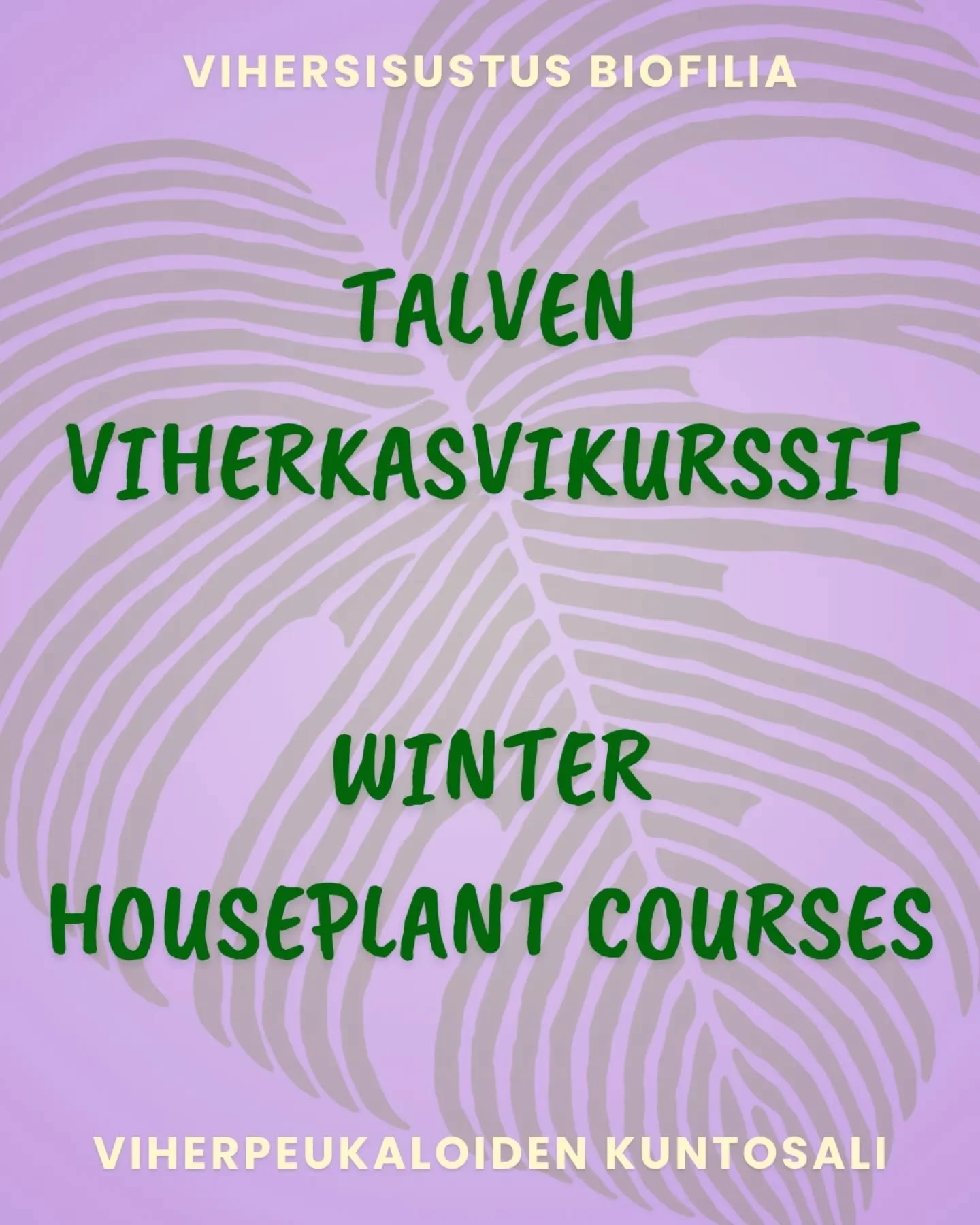 Oon superinnoissaan tulevasta kurssikaudesta!

Olen pit&auml;nyt n&auml;m&auml; samat ty&ouml;pajat ja luennot ennenkin ymp&auml;ri p&auml;&auml;kaupunkiseutua: viime vuonna oli kunnon kiertue. Porvoosta Lohjaan, Espoon kautta Tuusulaan ja sitten Nur