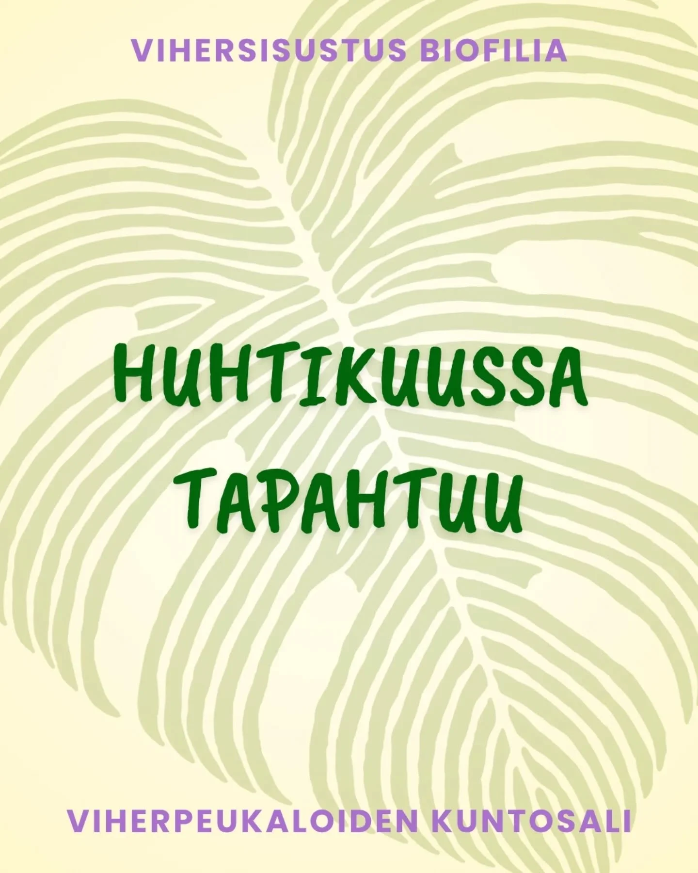 Voit ilmesty&auml; varoittamatta avoimiin luentoihin. Ilmoittautuminen viherkasvikursseille onnistuu nettisivujemme kautta (linkki biossa)

💚 t. Ulla

#viherkasvikurssit #huonekasvit #viherkasvit #mullanvaiho #kev&auml;t
