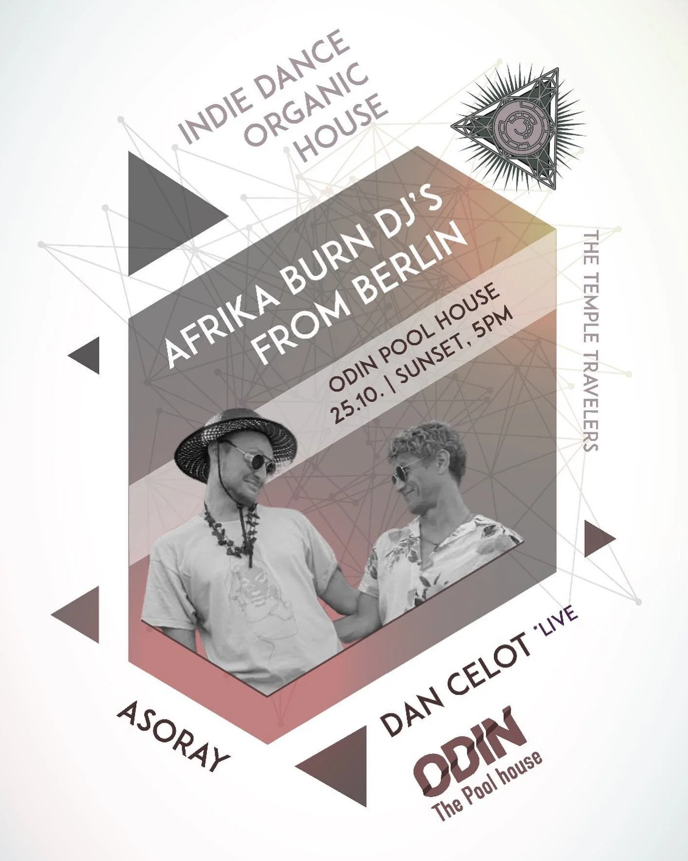 Dear beautiful souls, you already heard about the party on *Wednesday @odinthepoolhouse at 5.00 pm*.

But it's more than this:
We will also celebrate the *birthday* of our beloved *Yaser*.

Come and join us for a special sunset, a wonderful family ti