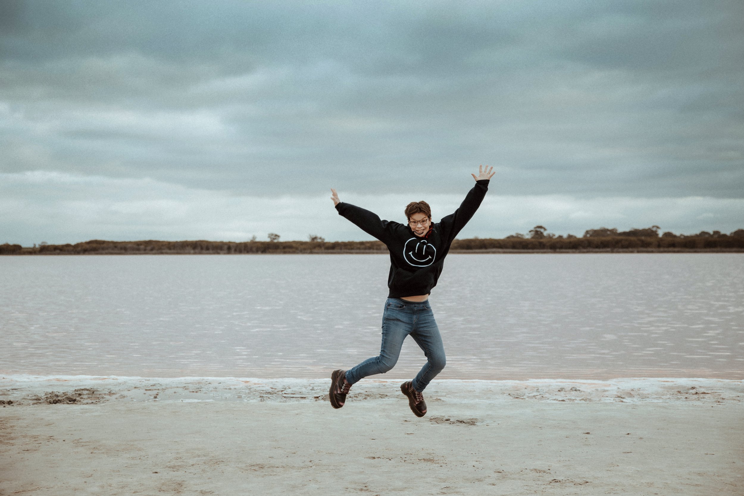 Smiles, happy, energetic, authentic, speaker