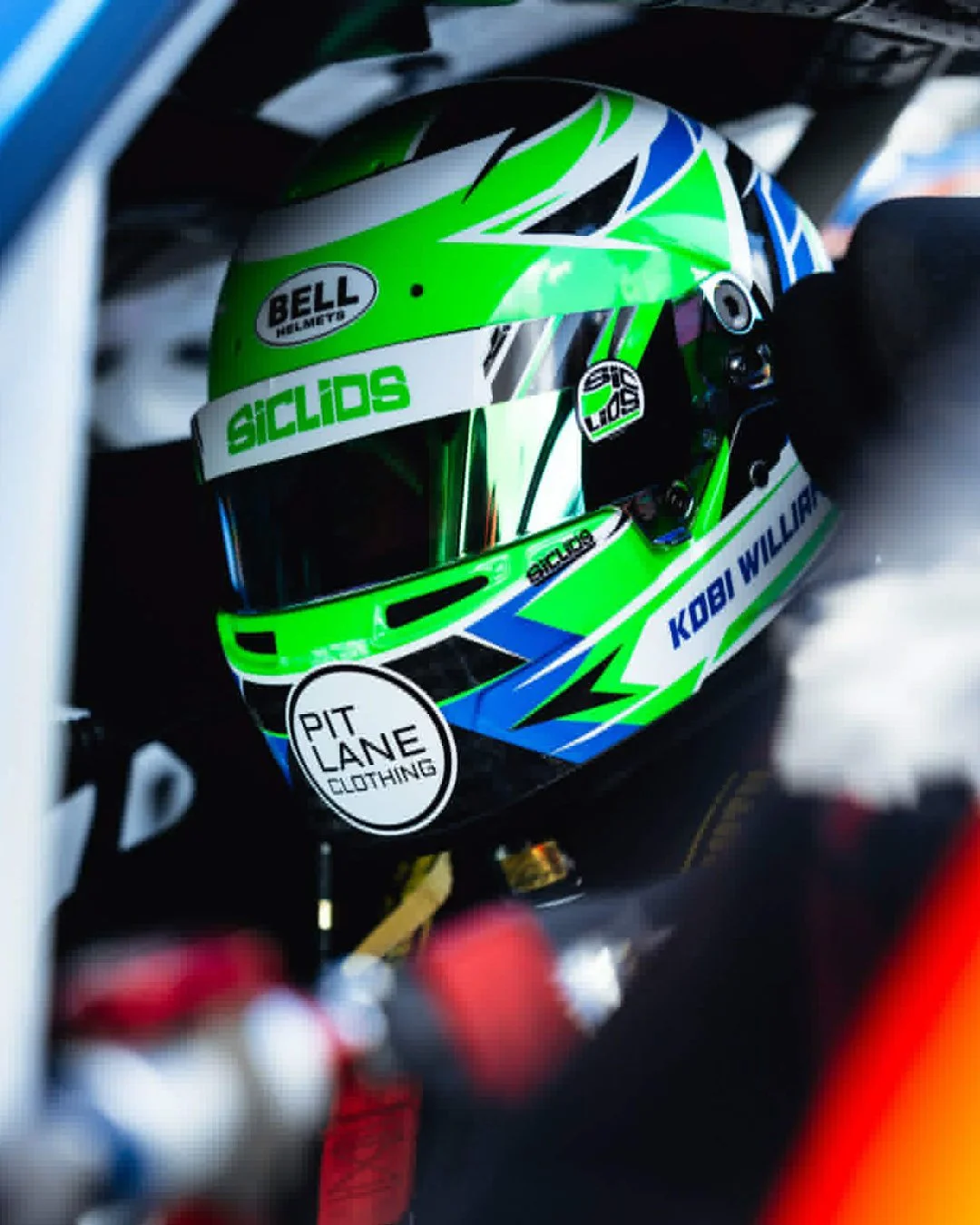 Kobi Williams - Pit Lane Clothing race car driver