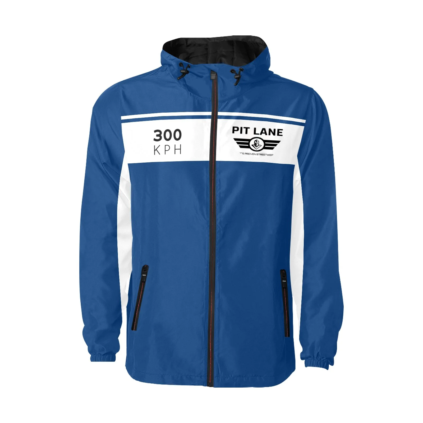 Pit Lane Clothing: 300 KPH Race Jacket - BlueFlag