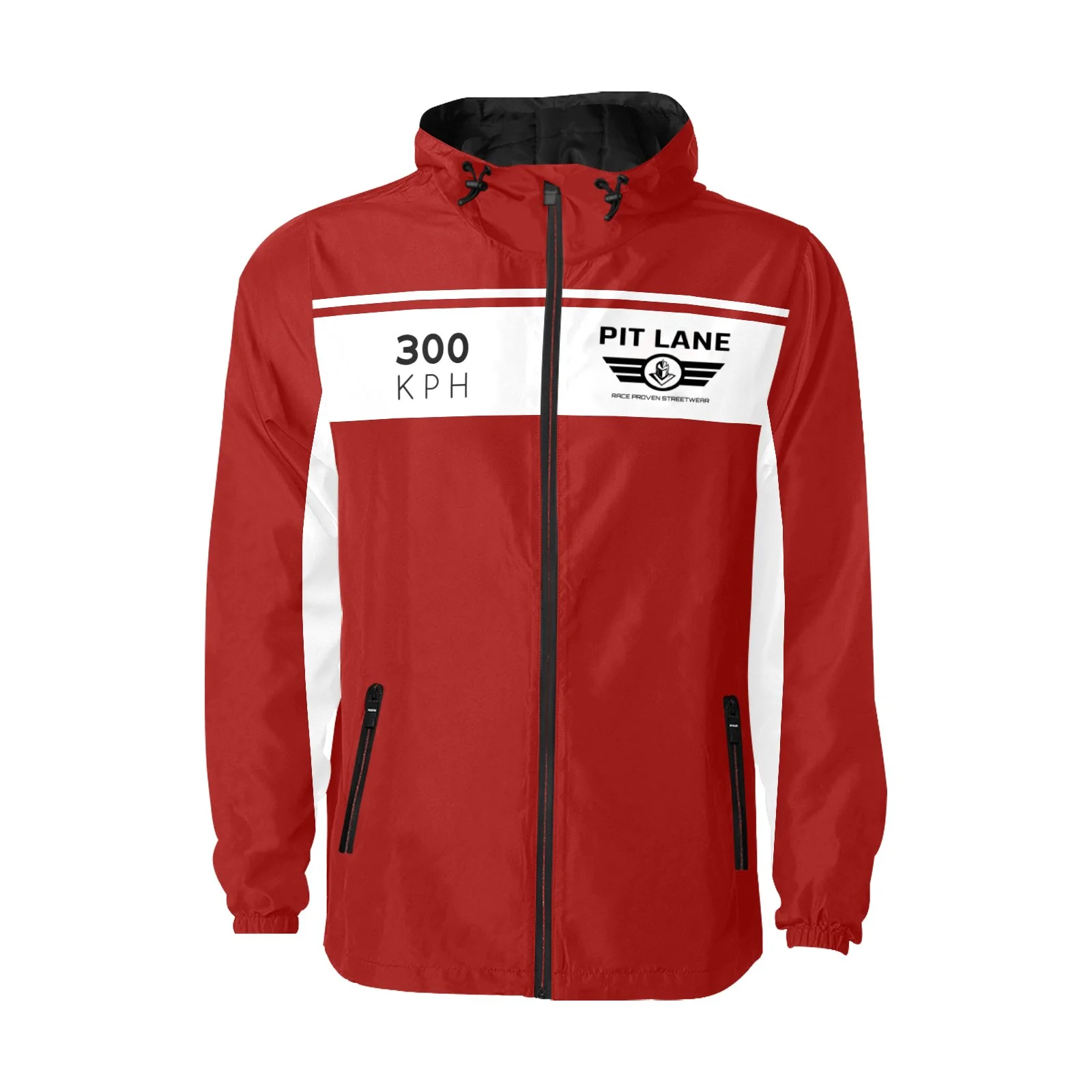 Pit Lane Clothing: 300 KPH Race Jacket - Monza Red