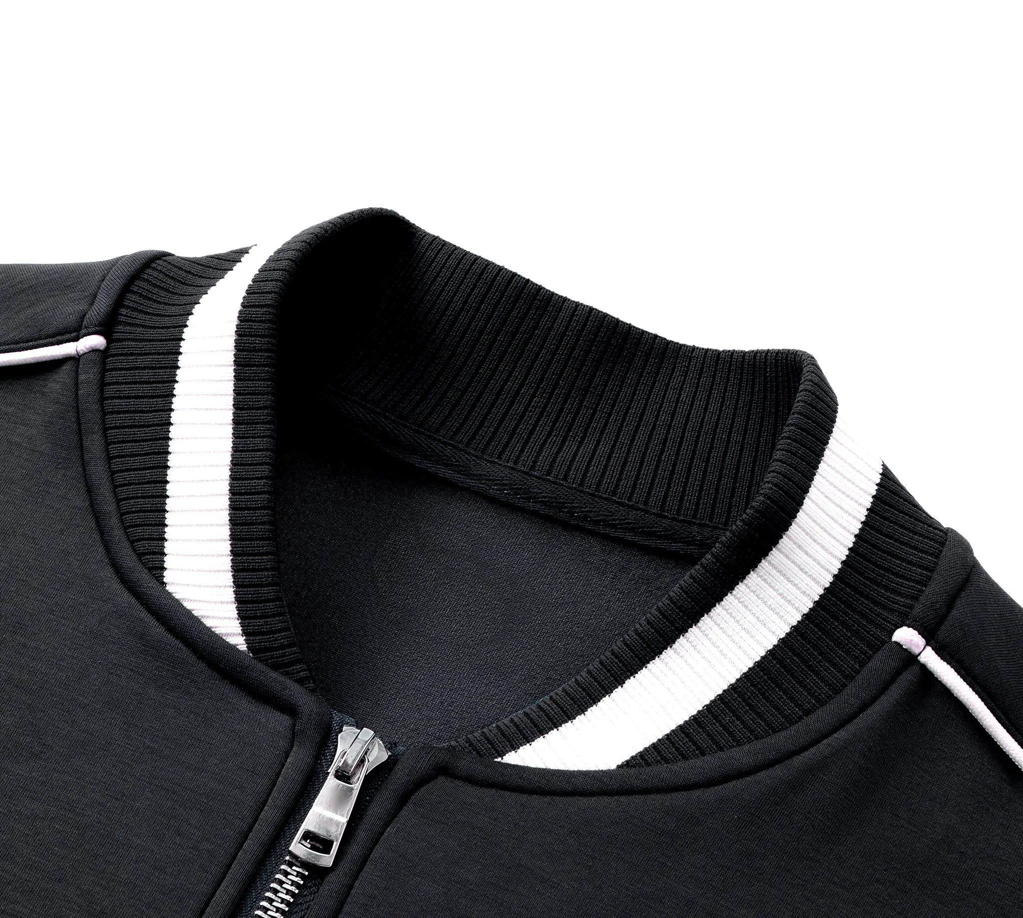 Contrast Piping Zip Bomber Jacket-gallery-3 (3).jpg