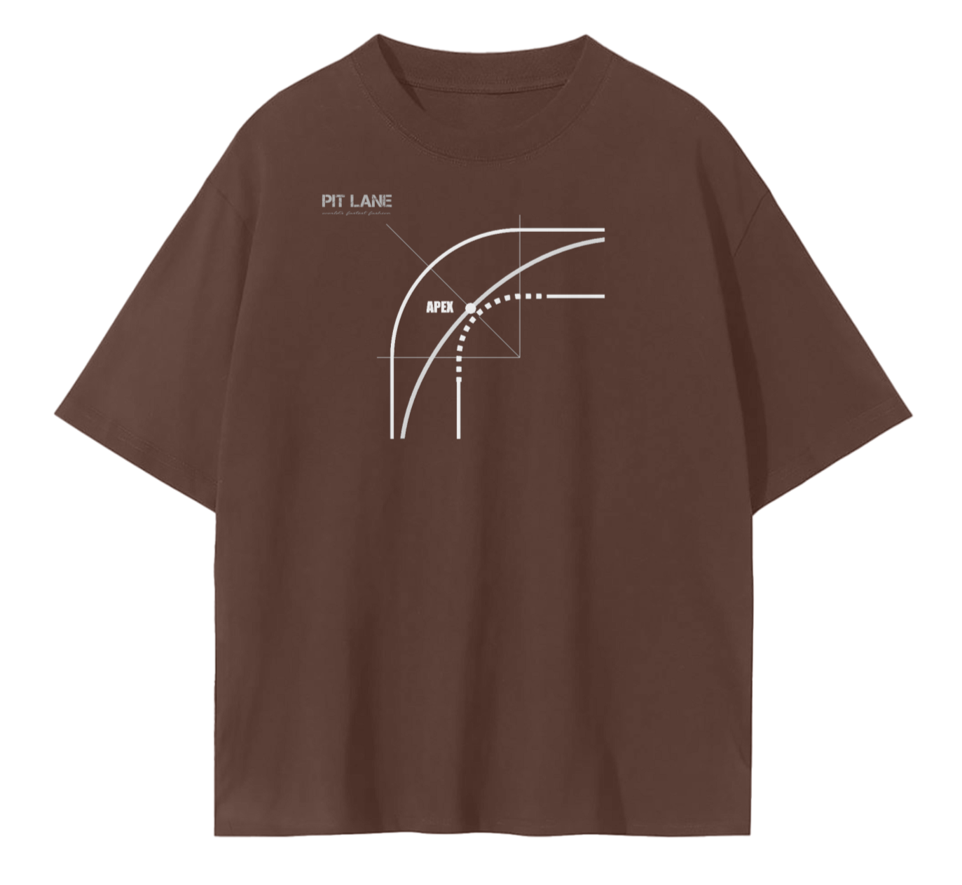 Pit Lane Clothing: Streetwear Heavyweight T-Shirt - APEX