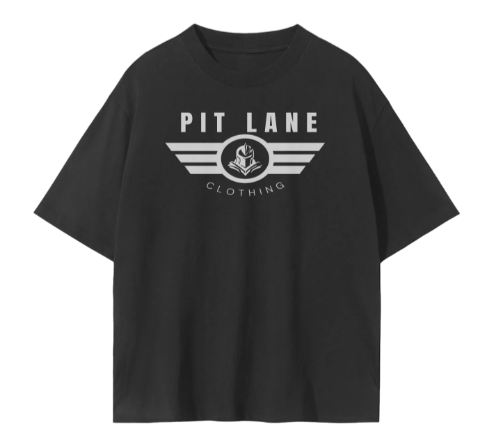 Pit Lane Clothing: Streetwear Heavyweight T-Shirt - Force  Carbon