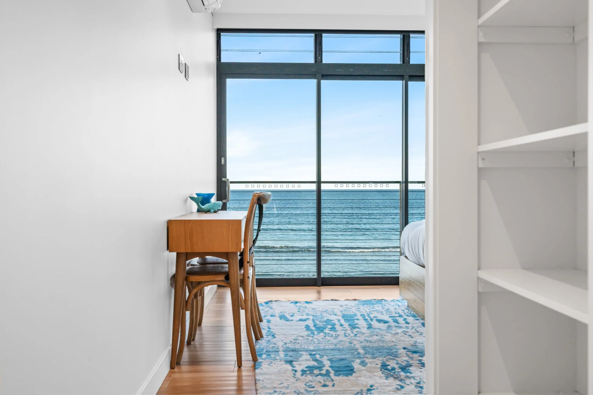 Light filled bedroom