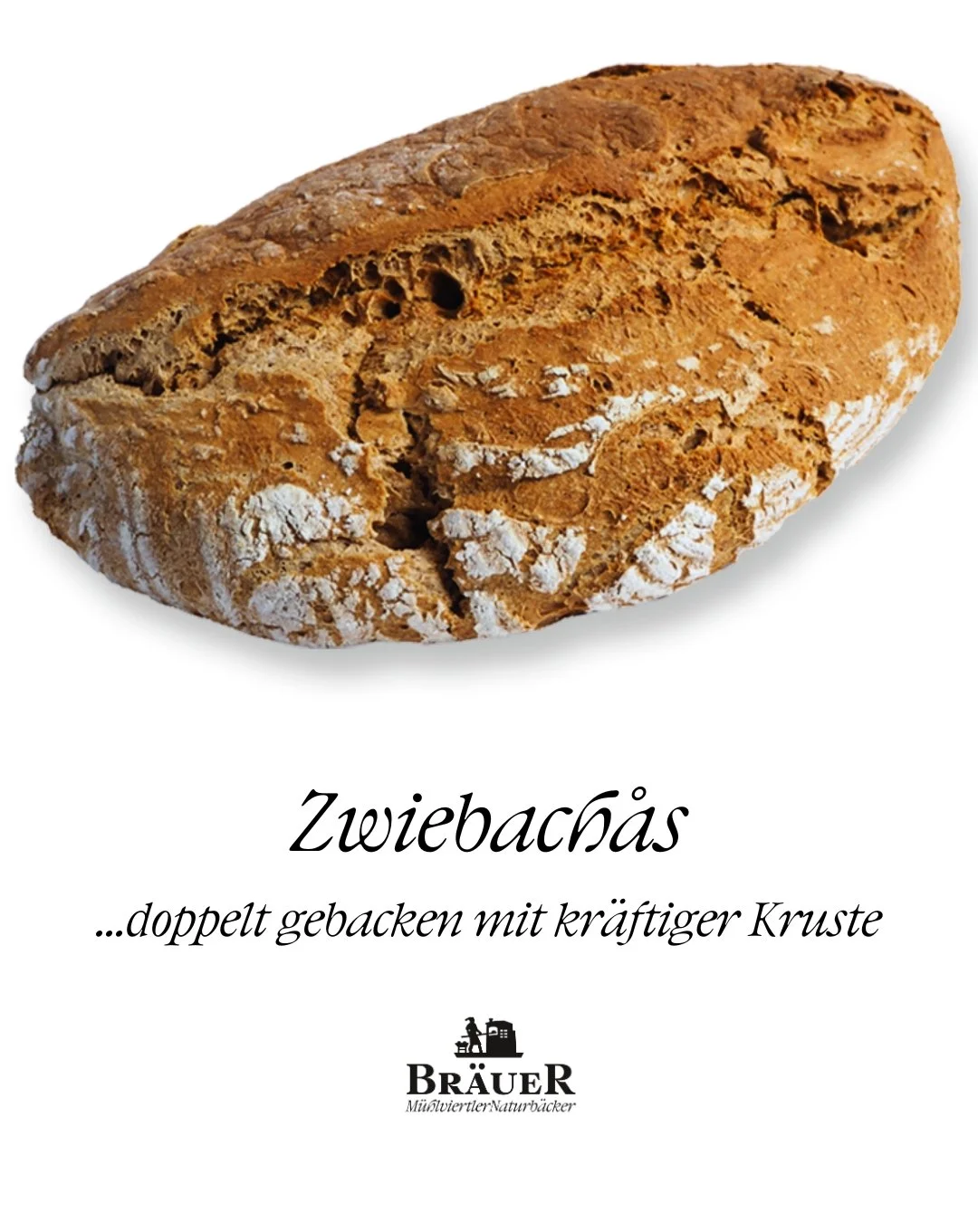 Unser Zwiebachas wird doppelt gebacken👌Dadurch bekommt das Brot eine extra kr&auml;ftige Kruste -  f&uuml;r vieeeel Geschmack😋

#B&auml;ckereiBr&auml;uer #m&uuml;hlviertlernaturb&auml;cker #derBrotschafter #100BROTzentig #keksemitsinn #m&uuml;hlvie